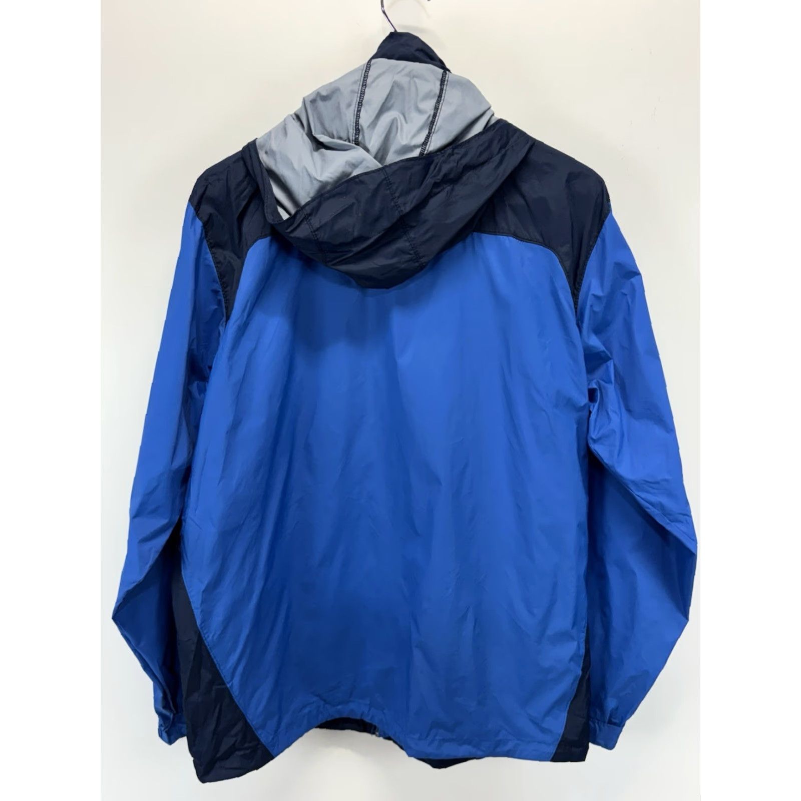 Vintage Columbia Men's Rain Jacket Large Blue Nylon Packable Outdoor Hiking Walking Size US L / EU 52-54 / 3 - 3 Thumbnail