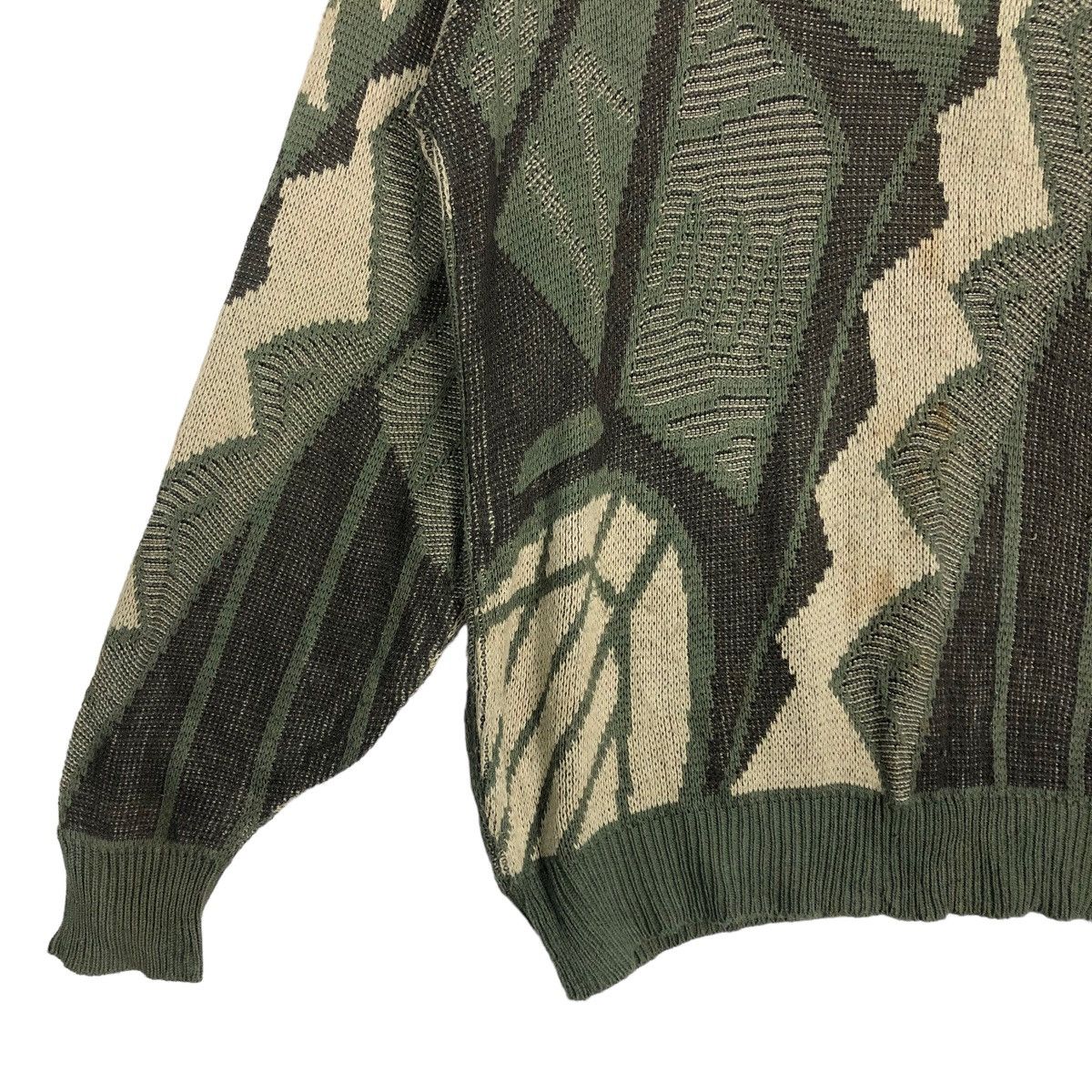 Japanese Brand 🔥90’s Vintage Knit Sweatshirt Waldi Issey Miyake Japan Size US M / EU 48-50 / 2 - 3 Thumbnail