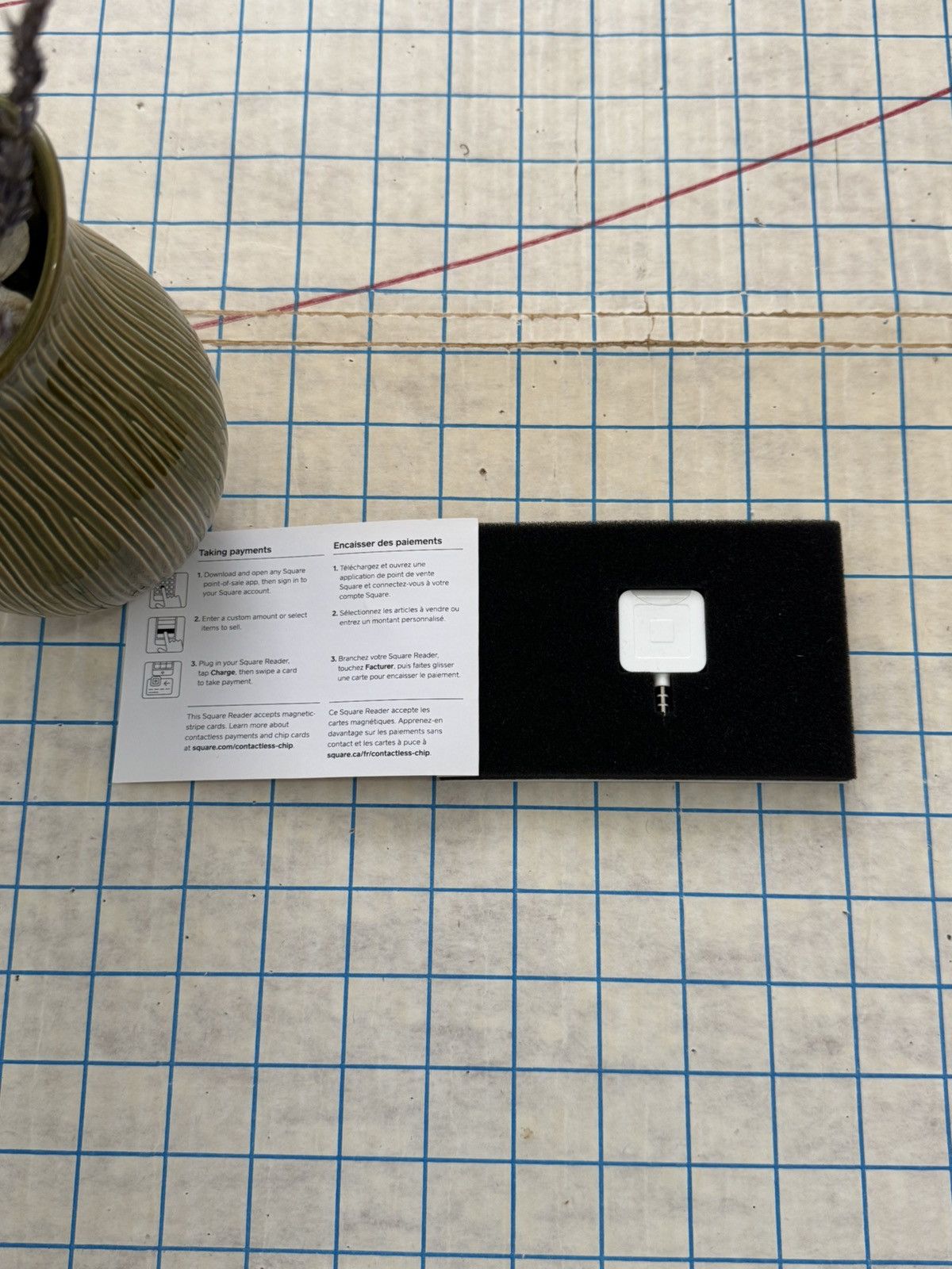 Other Square Mag Strip Reader for Aux Port Size ONE SIZE - 2 Thumbnail