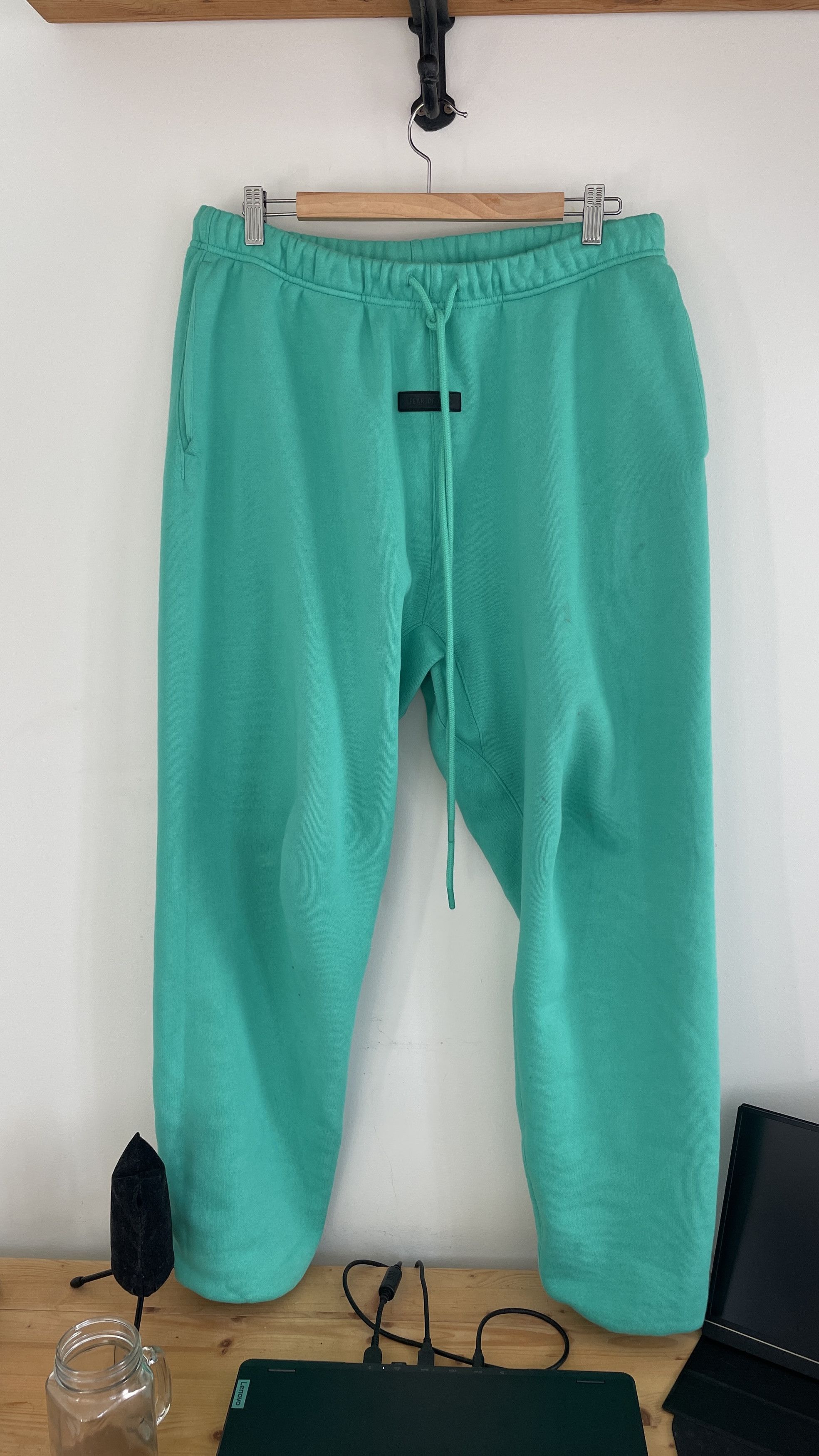 Fear of God MINT SWEATPANTS FEAR OF GOD (L) Size US 32 / EU 48 - 1 Thumbnail