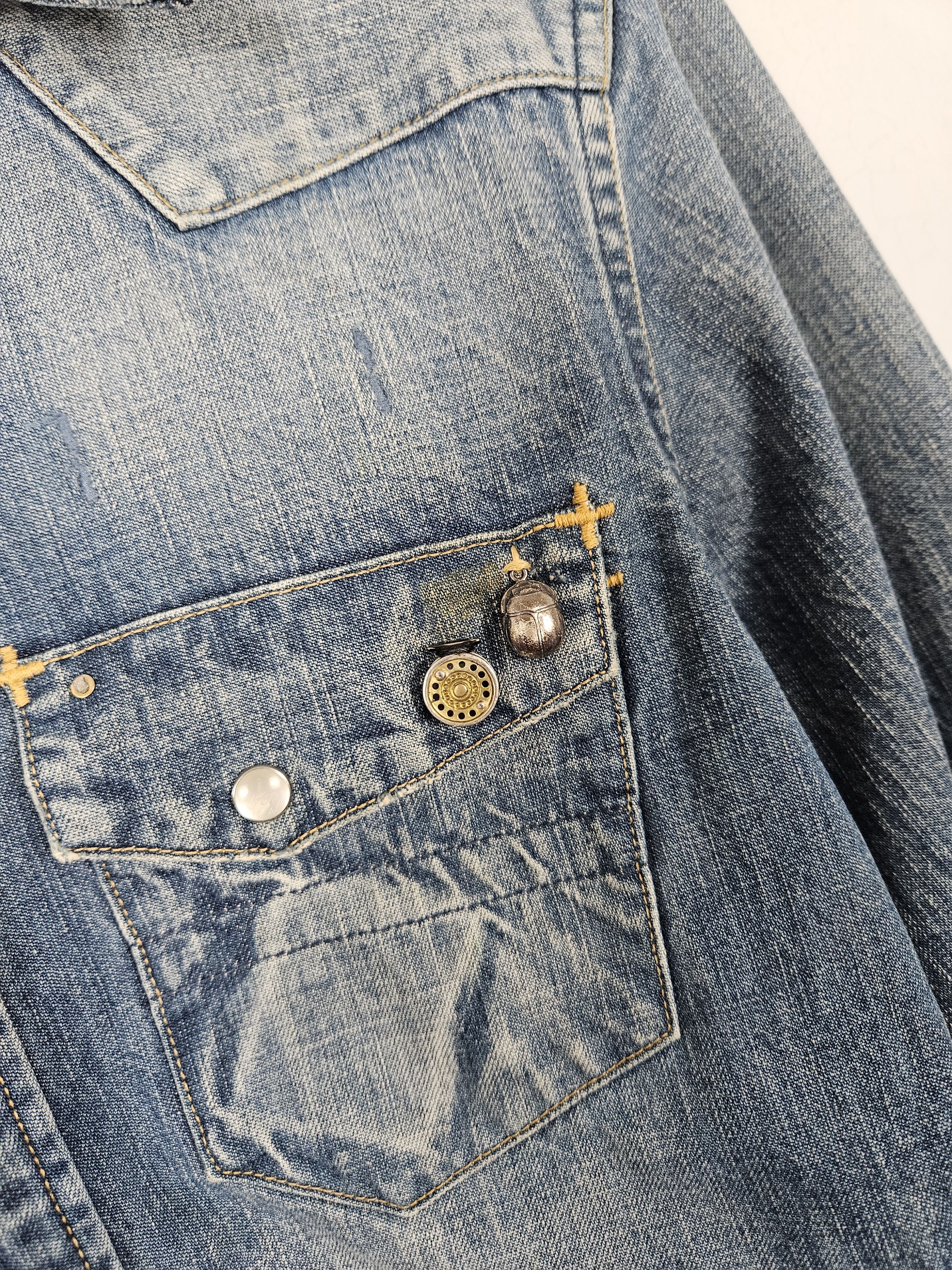 Number (N)ine Number Nine Western Denim Jacket Size US M / EU 48-50 / 2 - 6 Thumbnail