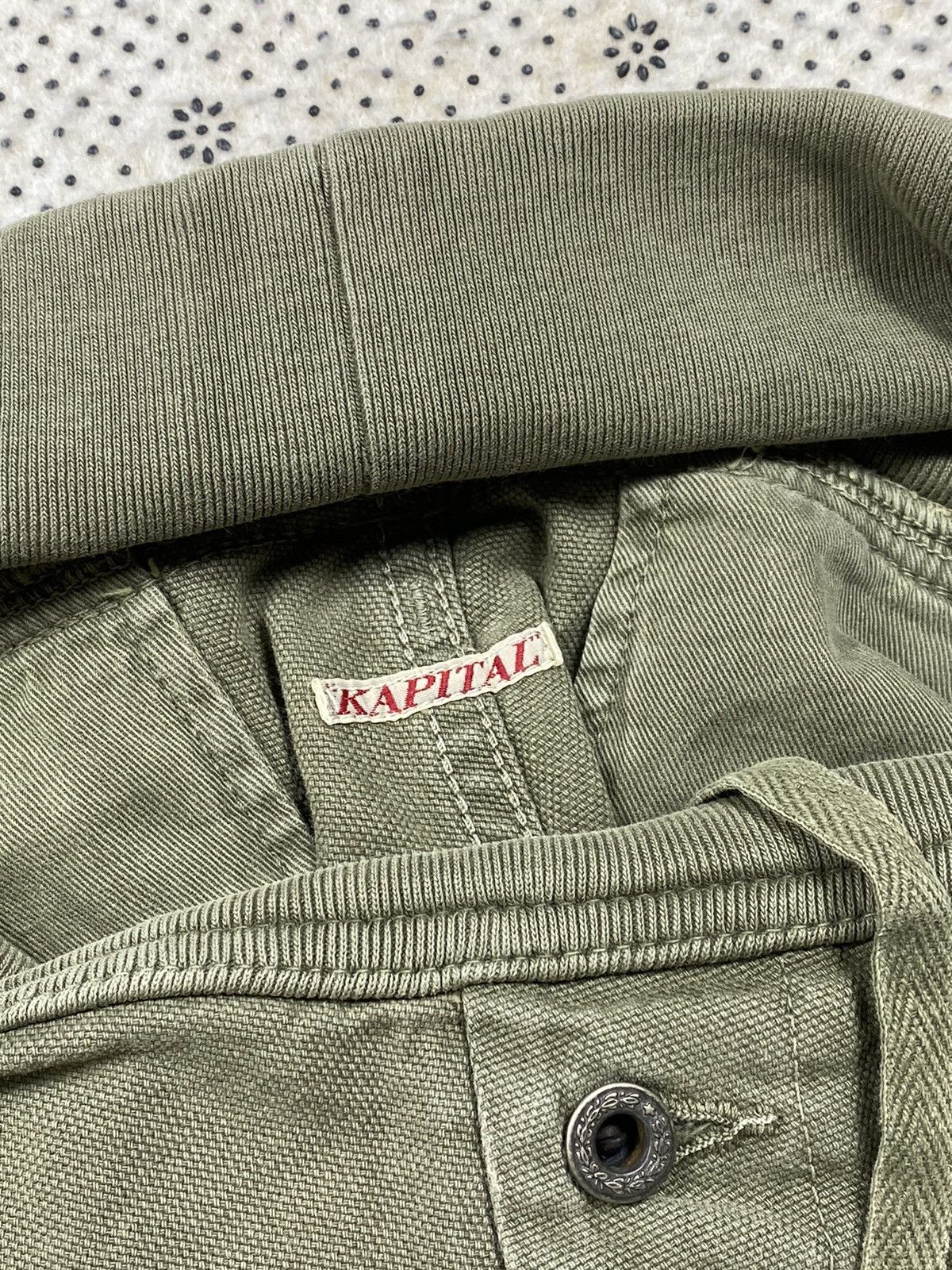 Japanese Brand Kapital olive green Sarouel nouvelle pants Size US 32 / EU 48 - 9 Thumbnail