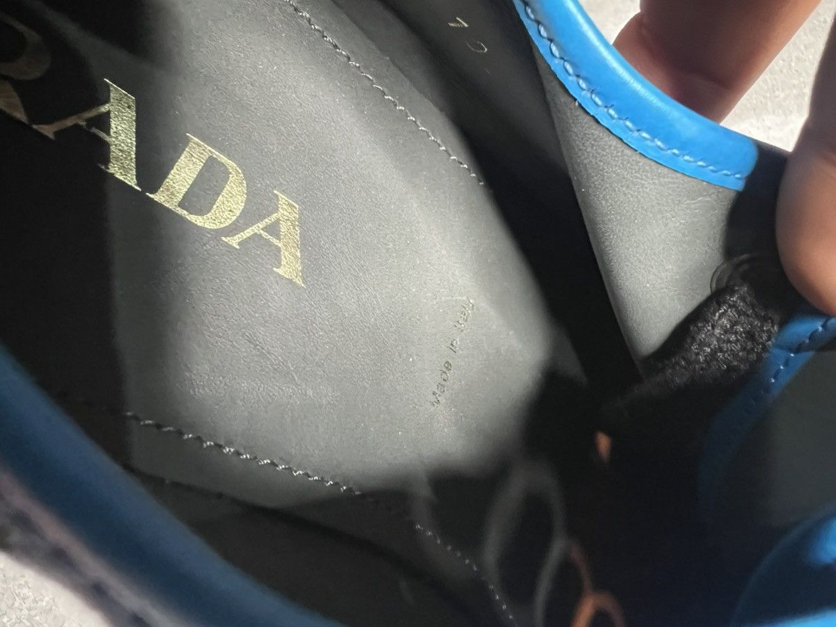 Prada Prada Low Canvas Stripe Trainers Size US 10 / EU 43 - 9 Thumbnail