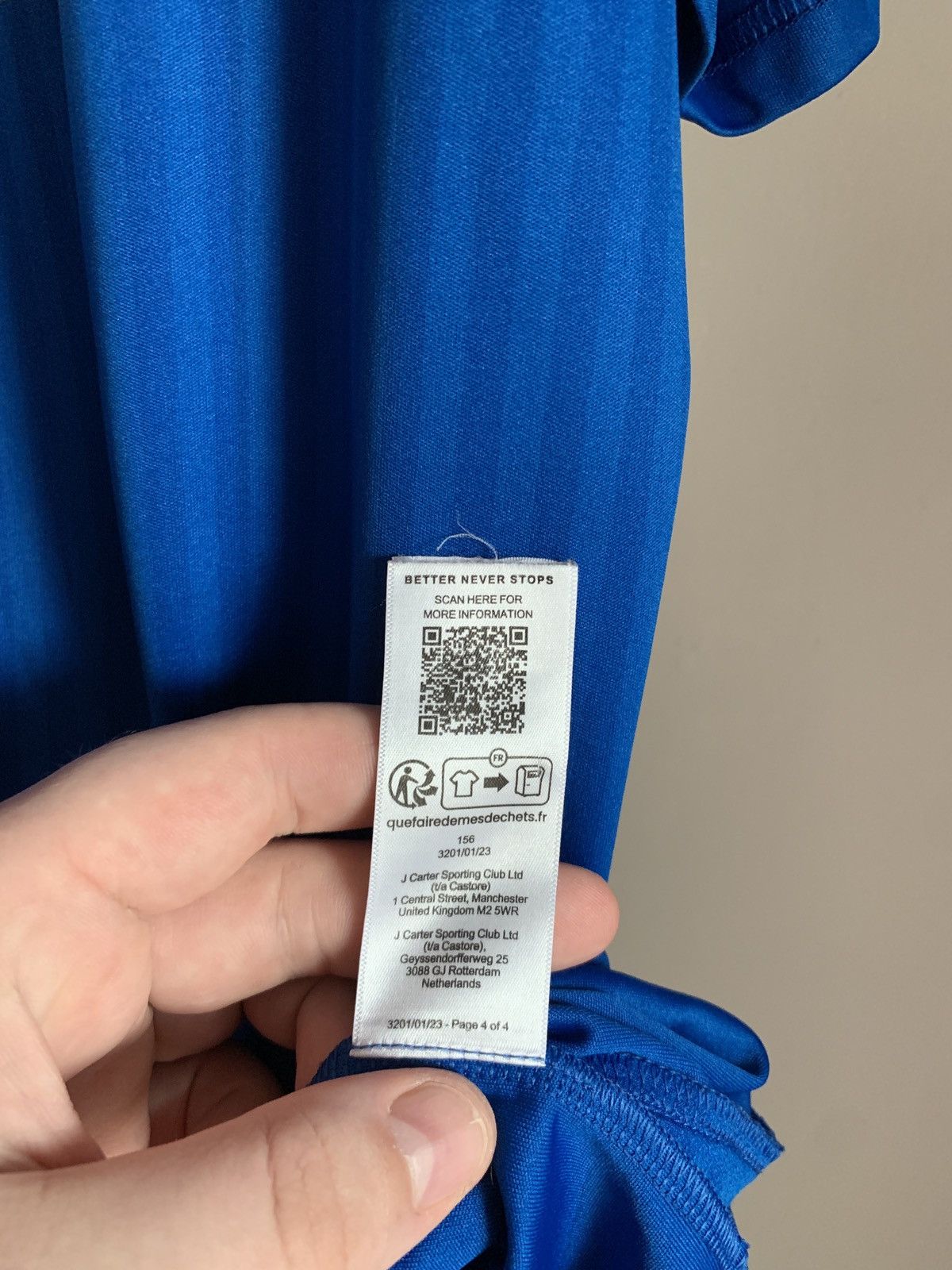Other Rangers Glasgow Home Football Shirt Castore Soccer Sz 3XL Size US XXL / EU 58 / 5 - 8 Thumbnail