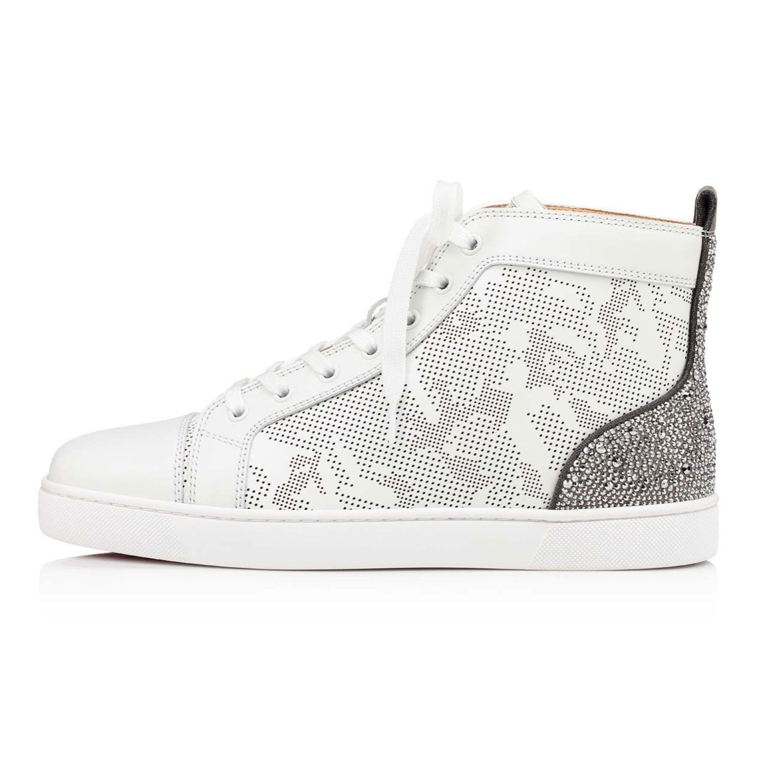 Christian Louboutin Christian Louboutin Mens Louis Calf High Top Sneaker 46 13 Size US 13 / EU 46 - 3 Thumbnail