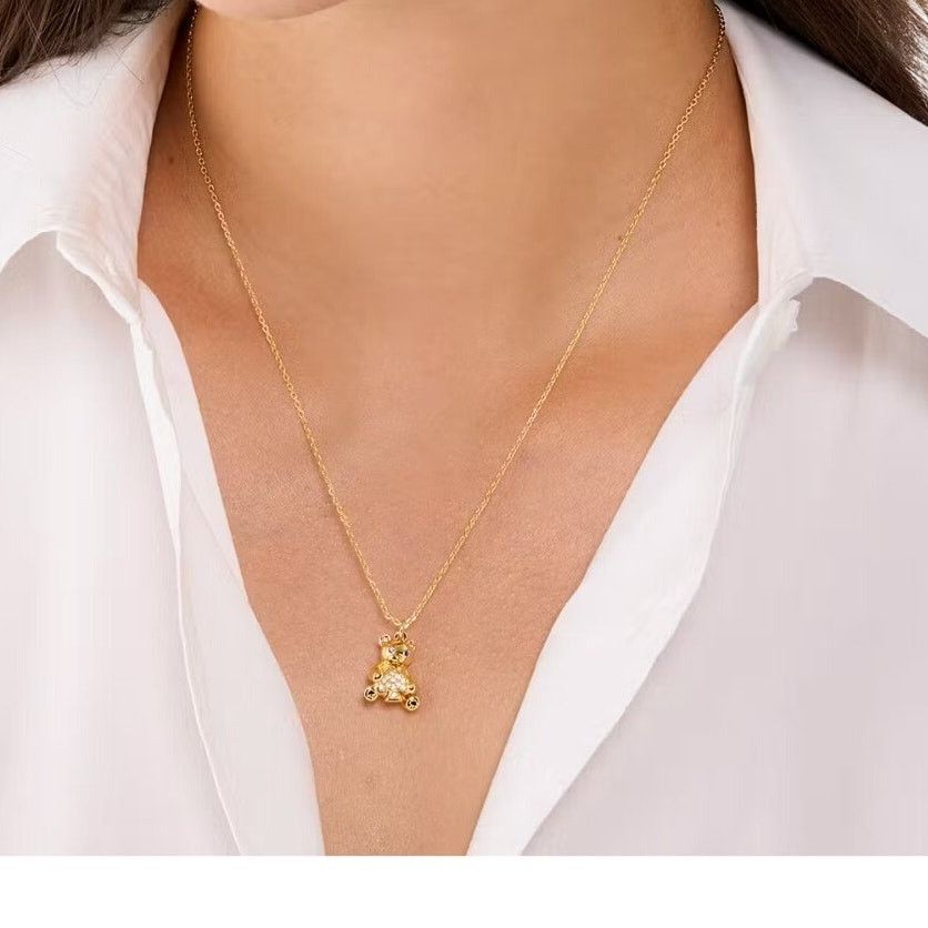 Kate Spade Kate Spade Oh What Fun Spade Teddy Bear Pendant Size ONE SIZE - 5 Thumbnail