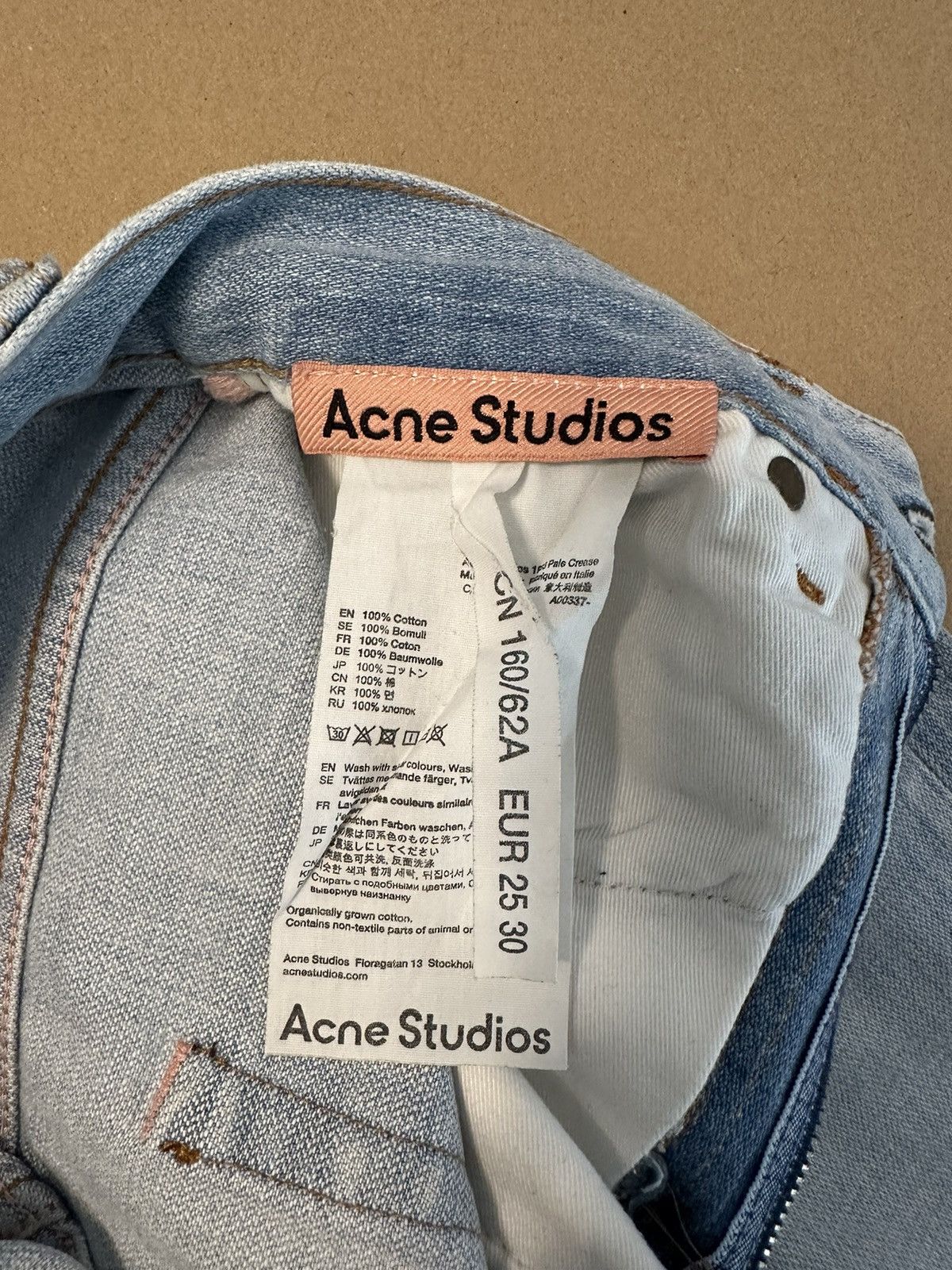 Acne Studios Acne Studios 1993 pale crease Size 25" / US 0 / IT 36 - 3 Thumbnail