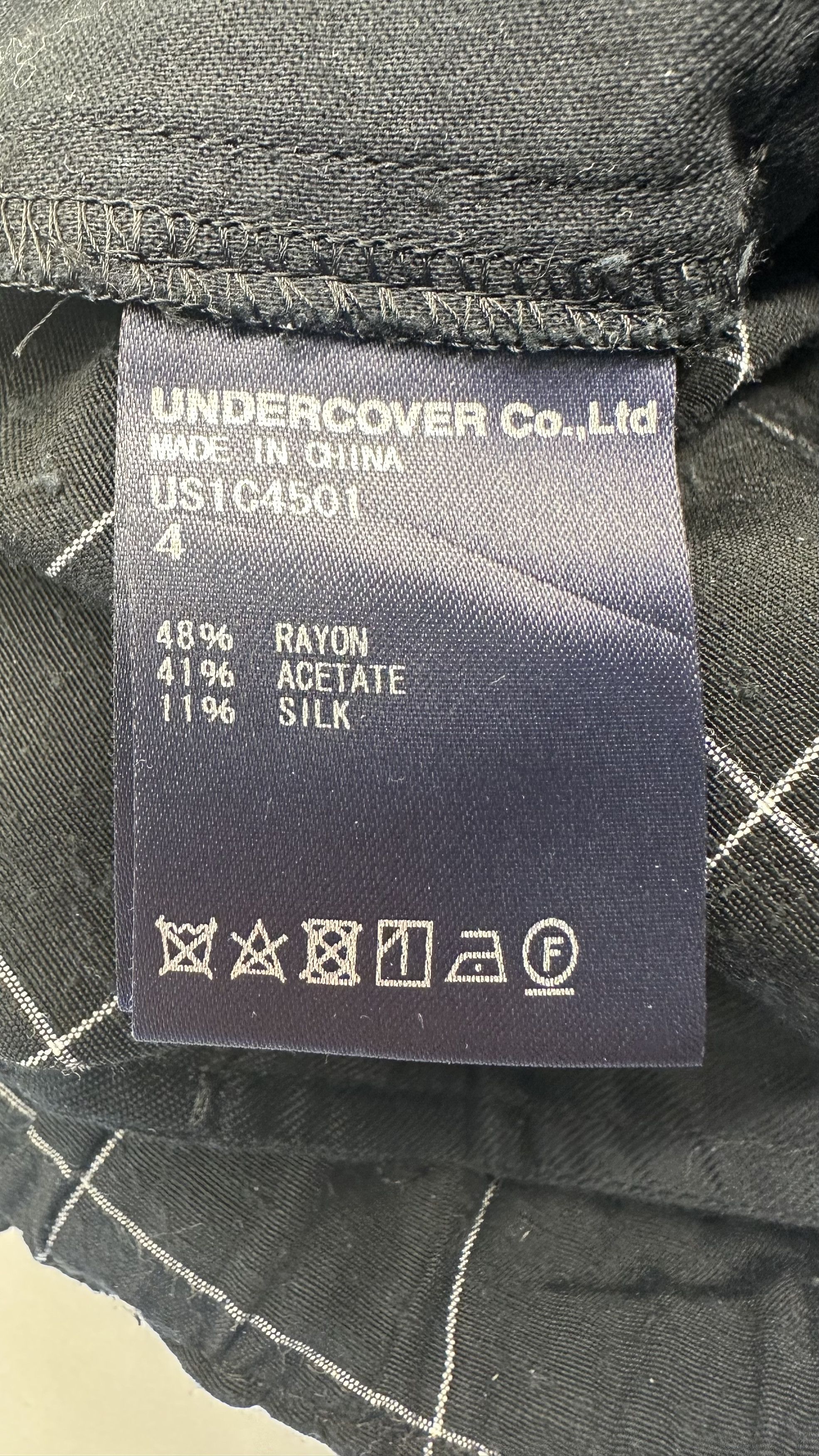 Undercover Shepherd Silk/Rayon pants Size US 34 / EU 50 - 5 Thumbnail