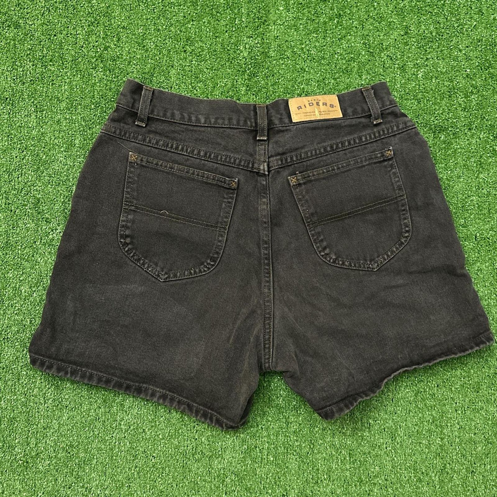 Lee Vintage Riders by Lee Brown Denim Shorts Size 30" / US 8 / IT 44 - 4 Thumbnail