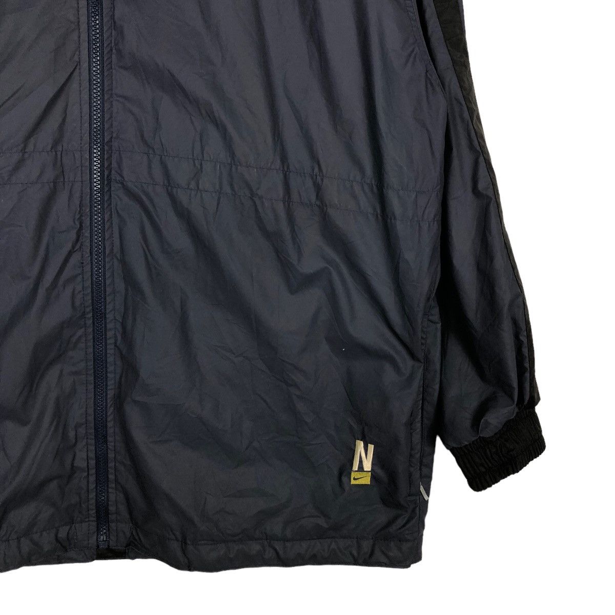 Nike 🔥Vintage Nike Big Swoosh Light Jacket Anorak Pull Over Size US XL / EU 56 / 4 - 5 Thumbnail