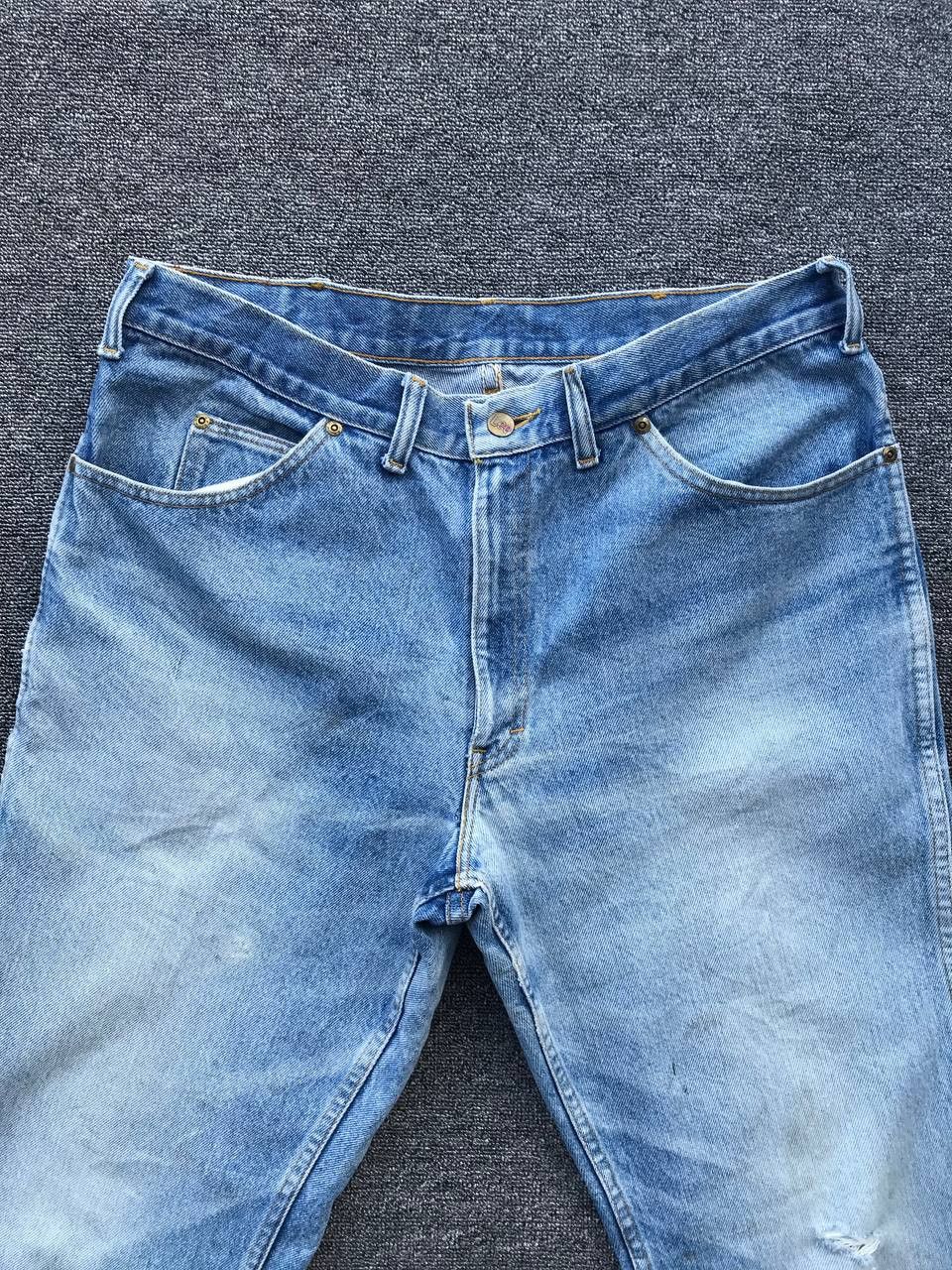 Lee VINTAGE 80S LEE LIGHTWASH DISTRESSED JEAN W34X30 Size US 34 / EU 50 - 5 Thumbnail