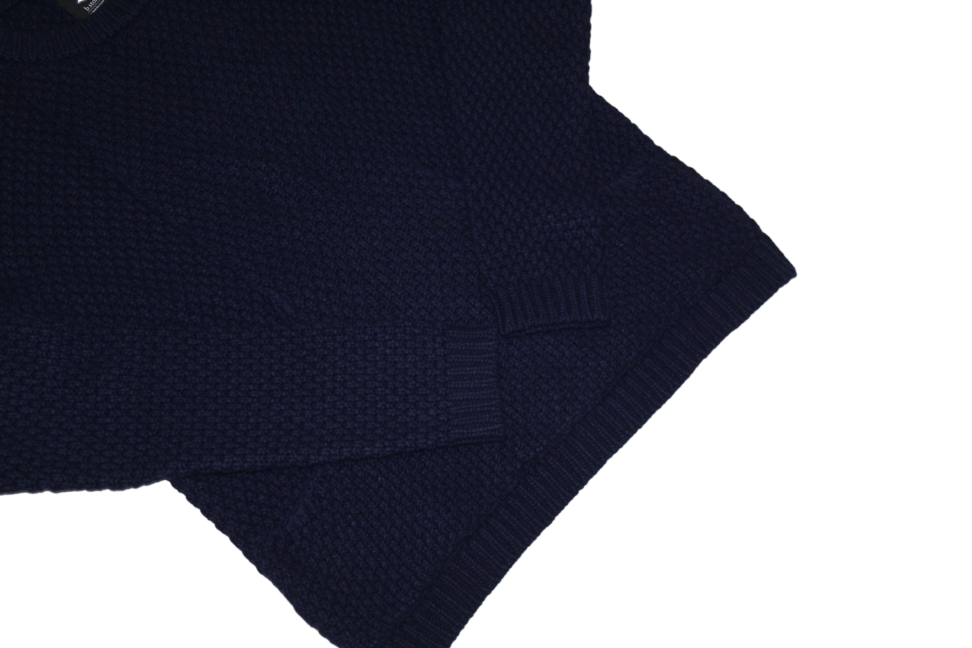 Savile Row B-store London Savile Row Wool Blend Cable Knit Crew Sweater Size US S / EU 44-46 / 1 - 7 Thumbnail