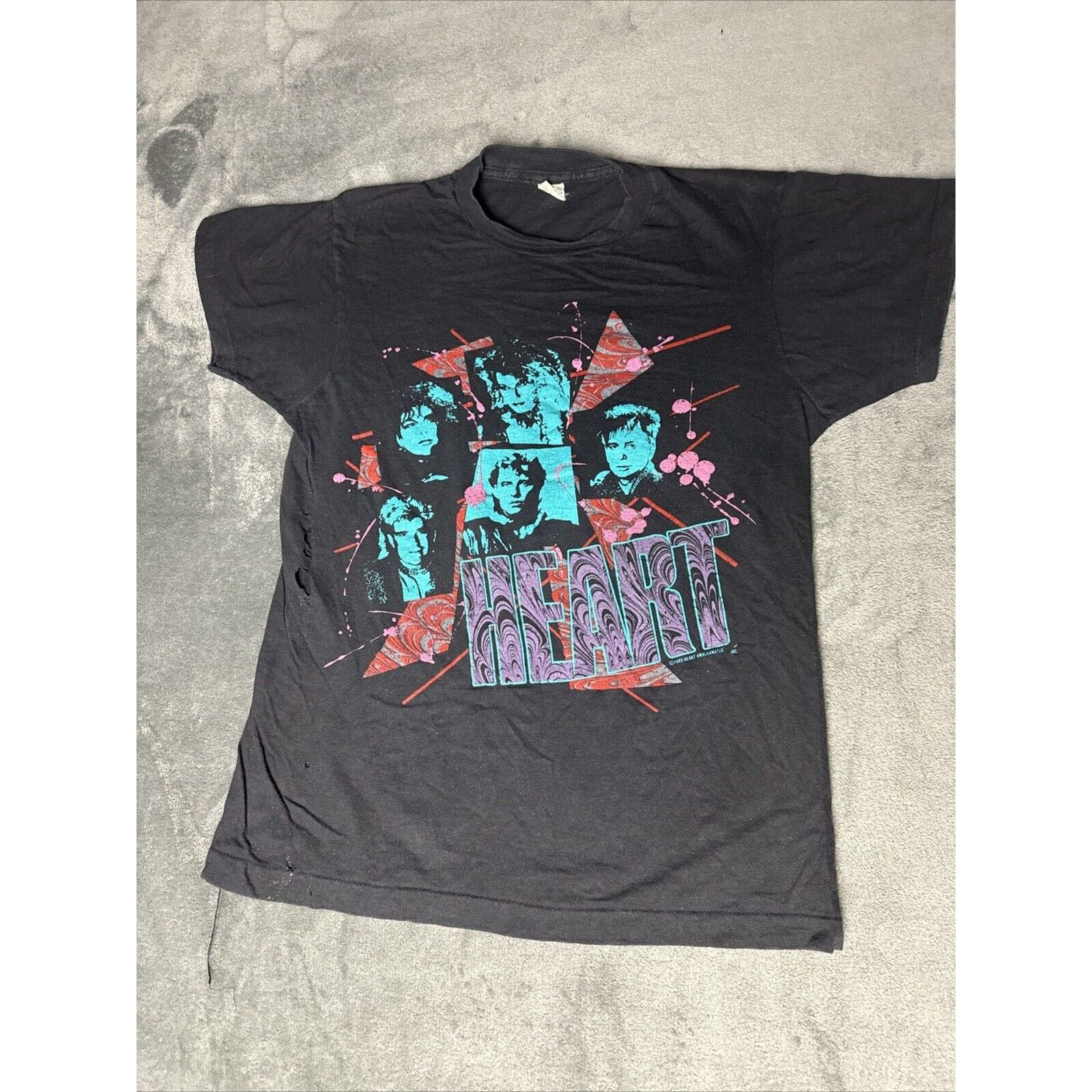 Other Heart Band T Shirt Vintage 1985 Screen Stars Size L Size US L / EU 52-54 / 3 - 1 Thumbnail