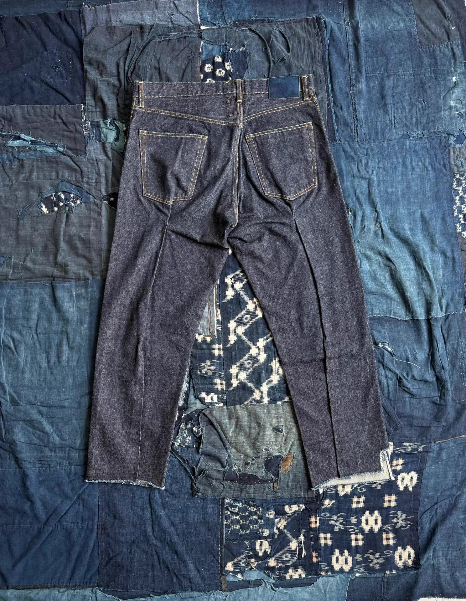 Visvim visvim 21aw spot journeyman pants tacked washed raw denim 3 Size US 34 / EU 50 - 2 Thumbnail