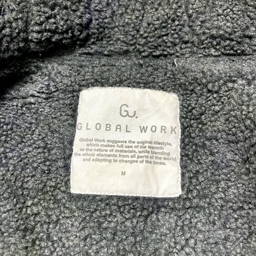 Japanese Brand Japanese brand global work sherpa deck jacket Size US M / EU 48-50 / 2 - 6 Thumbnail