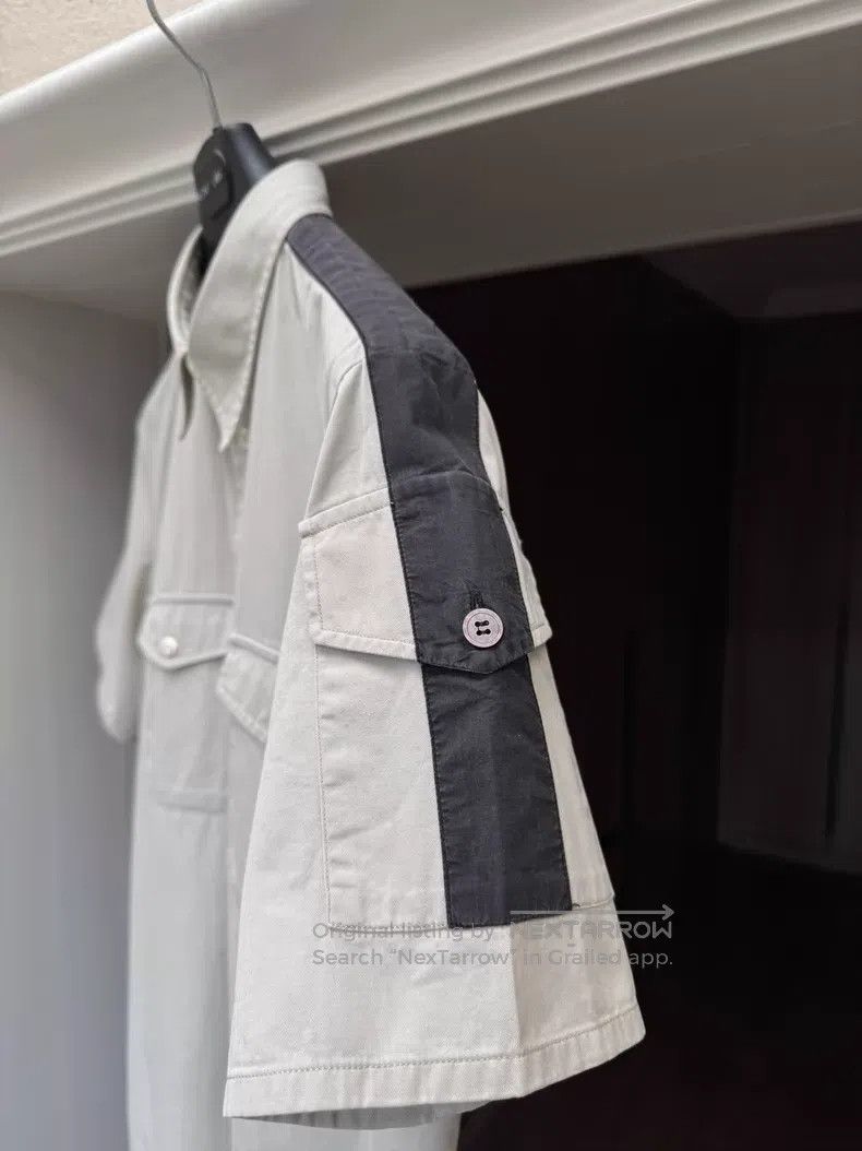 Helmut Lang Helmut Lang Striped Short Sleeve Shirt Size US S / EU 44-46 / 1 - 4 Thumbnail