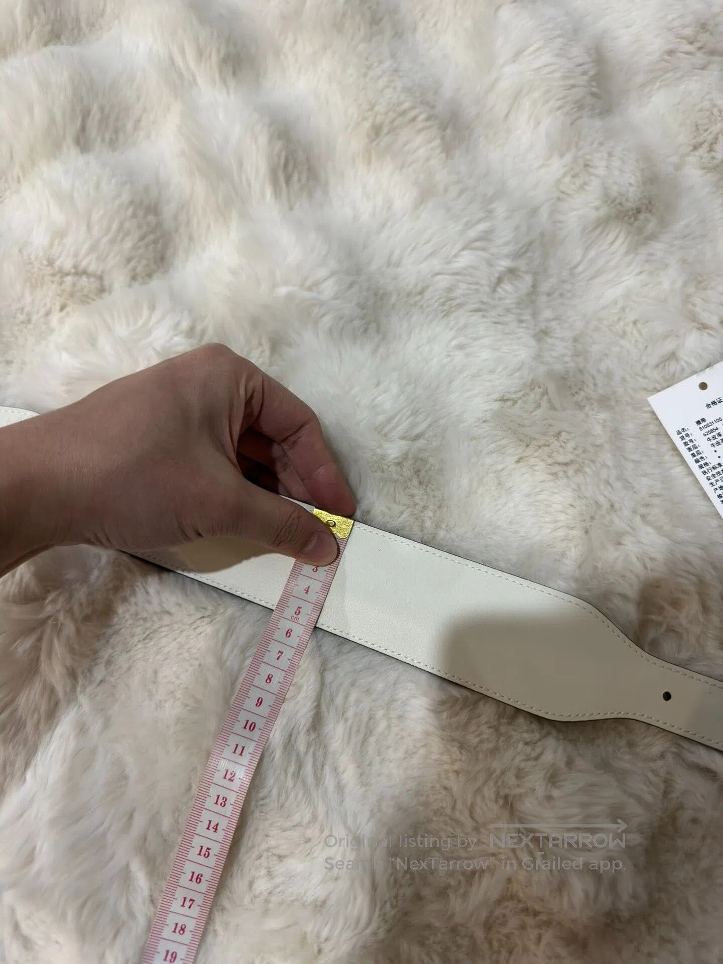 Gucci Guicci size 75 Belt Leather Belt| Size ONE SIZE - 6 Thumbnail