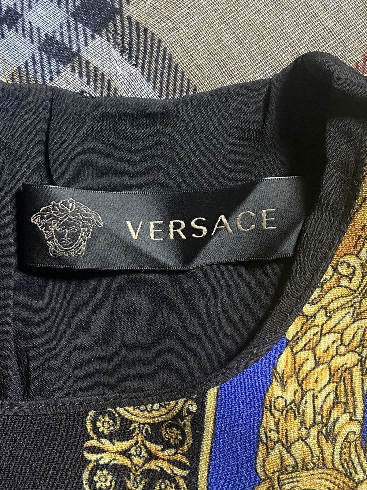 Versace Versace mini dress baroque print Size M / US 6-8 / IT 42-44 - 3 Thumbnail