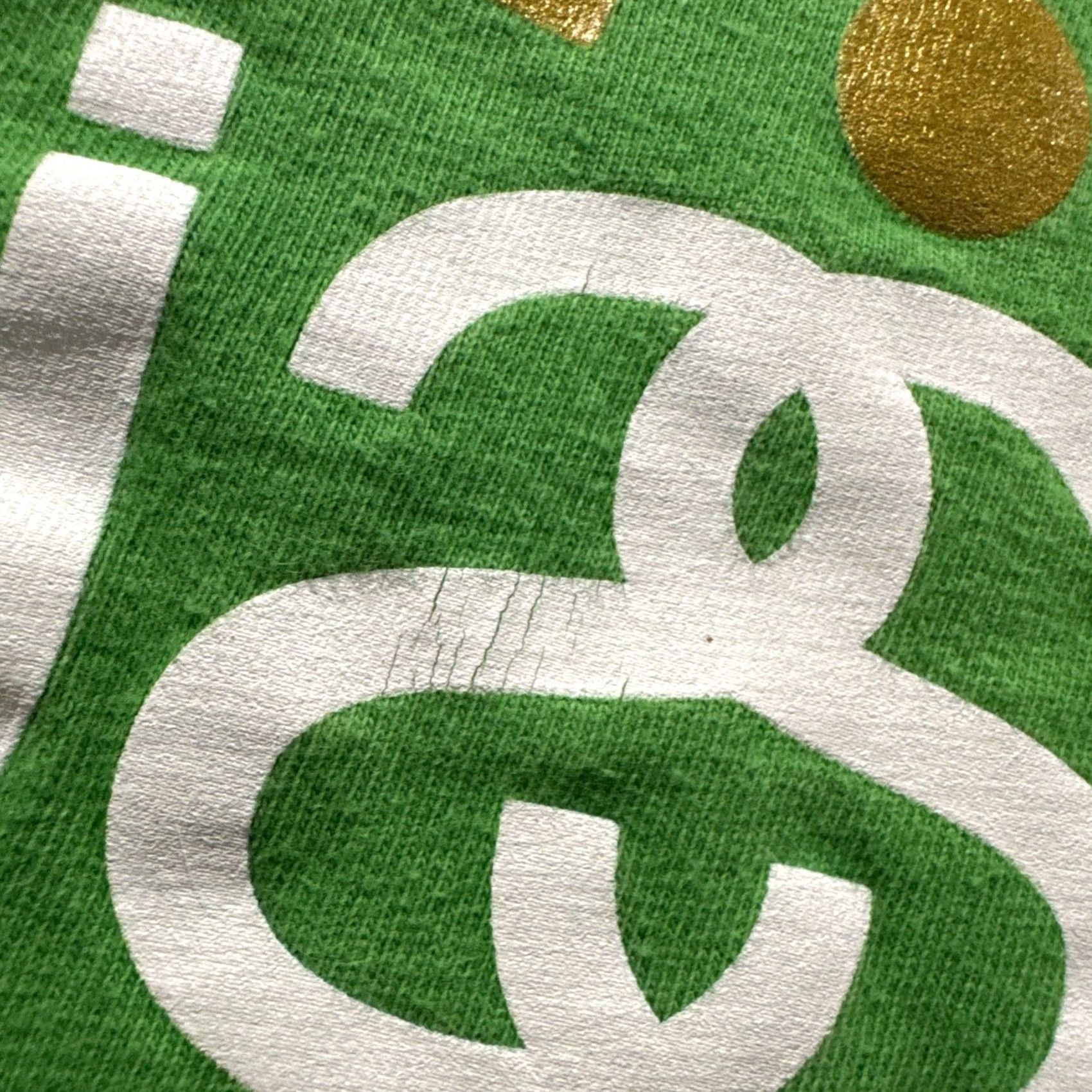 Vintage VINTAGE Stussy NY.L.T.La. Green Crown Short Sleeve Graphic T-Shirt Men’s M Mens T-Shirt Green 00’s Crown Graphic Size US M / EU 48-50 / 2 - 3 Thumbnail