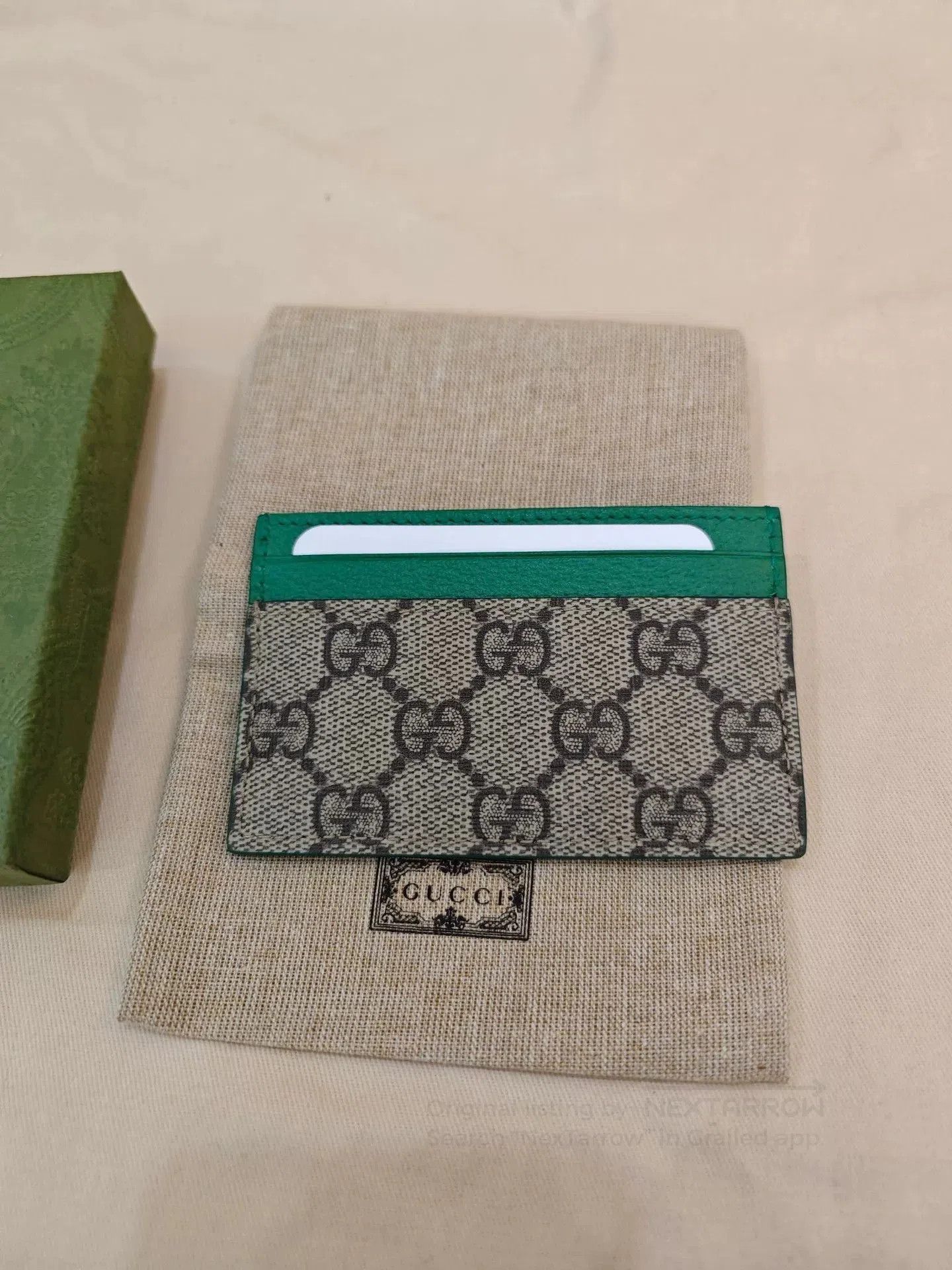 Gucci Gucci Classic Monogram Card Case. Size ONE SIZE - 3 Thumbnail