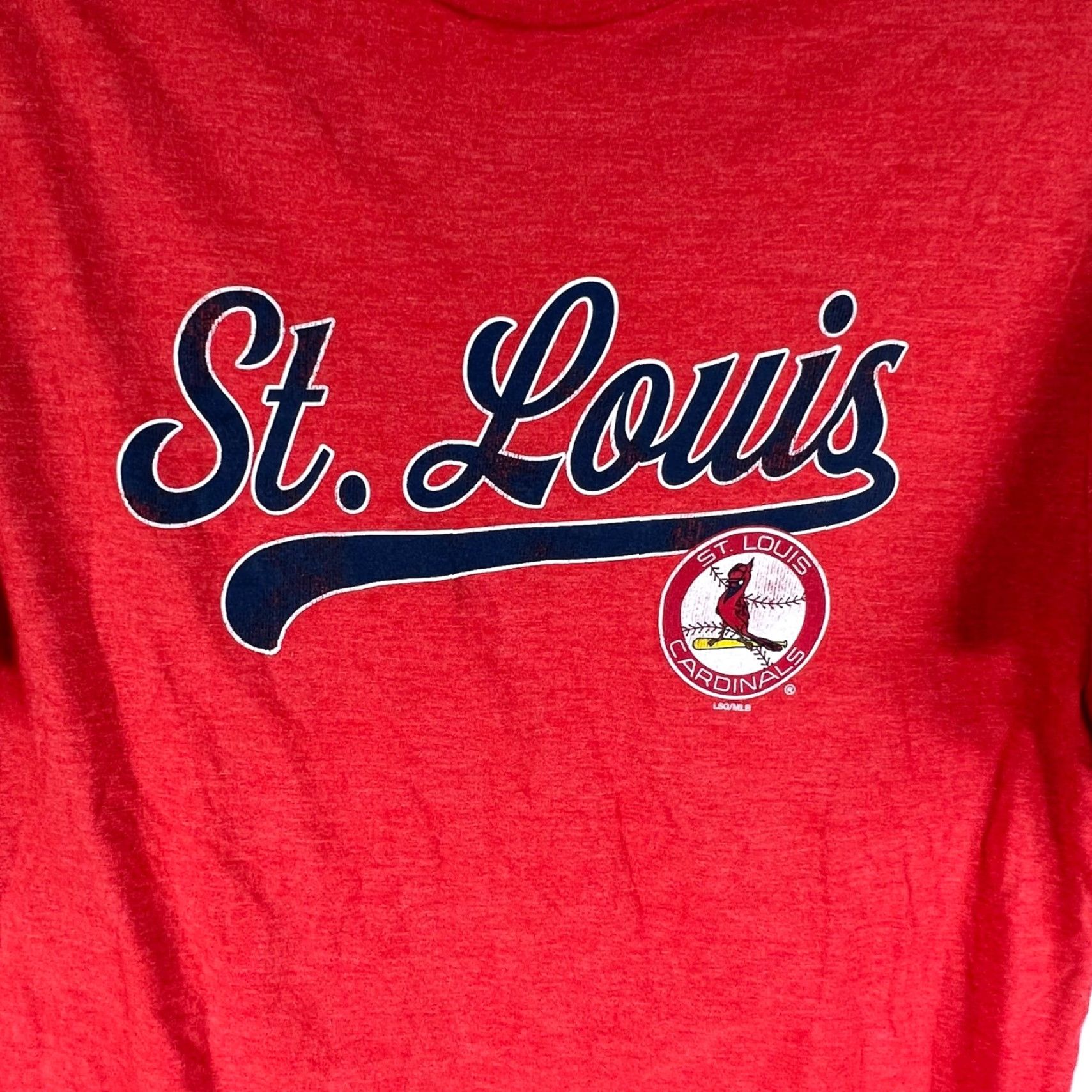 MLB St Louis Cardinals T Shirt Men Size M Red Graphic MLB Tag Shirt Size US M / EU 48-50 / 2 - 2 Thumbnail