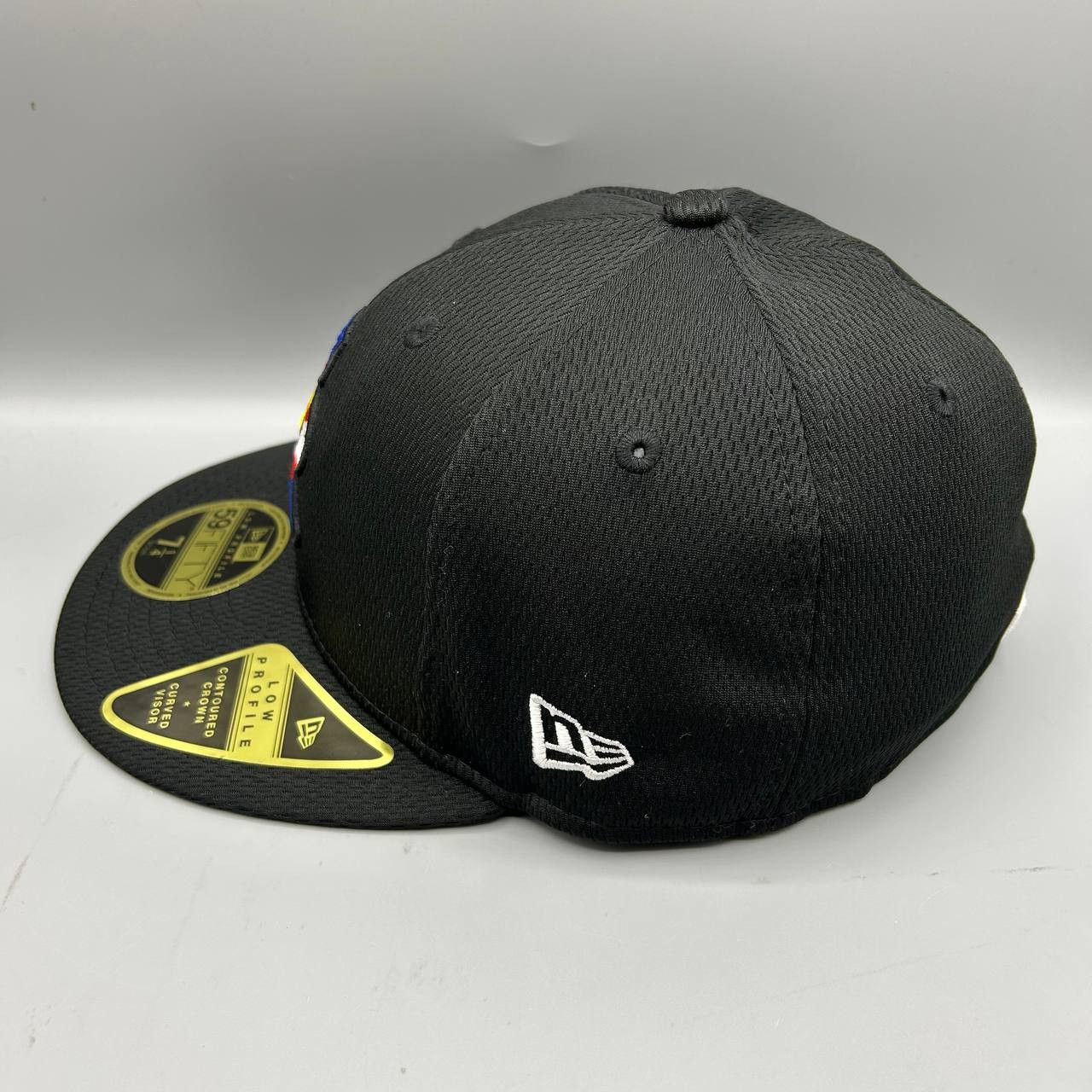 New Era Colorado Rockies Hat Men 7 1/4 Black MLB Fitted Cap New Size ONE SIZE - 7 Thumbnail
