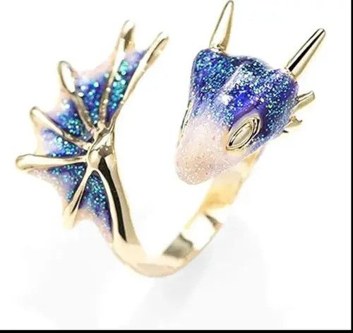 Other NewBorn Japanese Baby Dragon Ring Size ONE SIZE - 1 Thumbnail