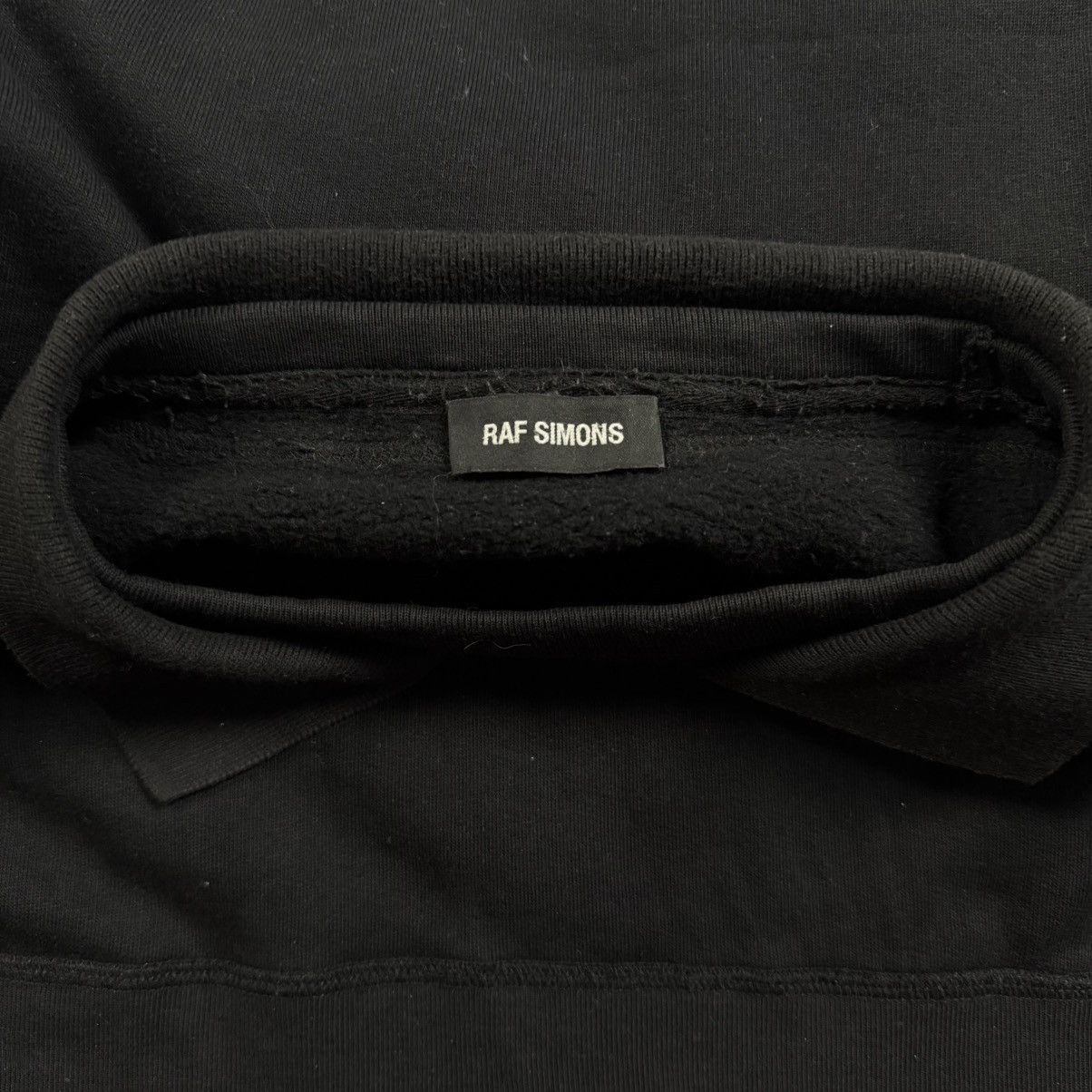 Raf Simons Raf Simons AW19 Black Illusion Collar Sweatshirt Size US XL / EU 56 / 4 - 6 Thumbnail