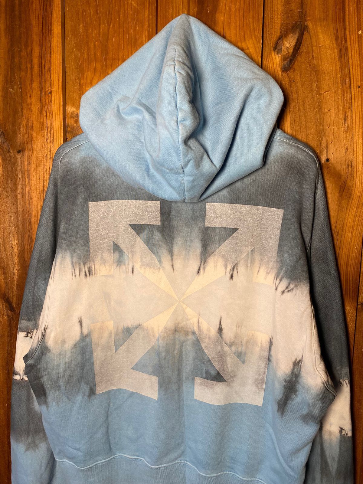 Off-White Off-White Arrow Tie Dye Hoodie Size US M / EU 48-50 / 2 - 2 Thumbnail