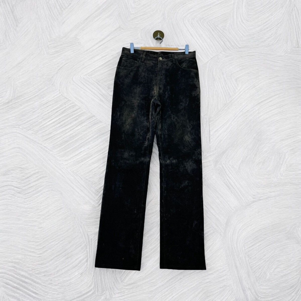 Hysteric Glamour × Japanese Brand Blue Ways Company Velvet Grey Junya Watanabe Pant Size US 30 / EU 46 - 1 Thumbnail