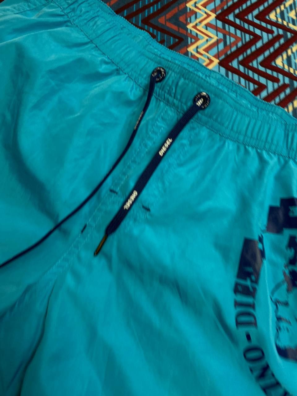 Diesel × Vintage Vintage Diesel Nylon shorts Swim Big Logo Oldmoney Size US 34 / EU 50 - 12 Thumbnail
