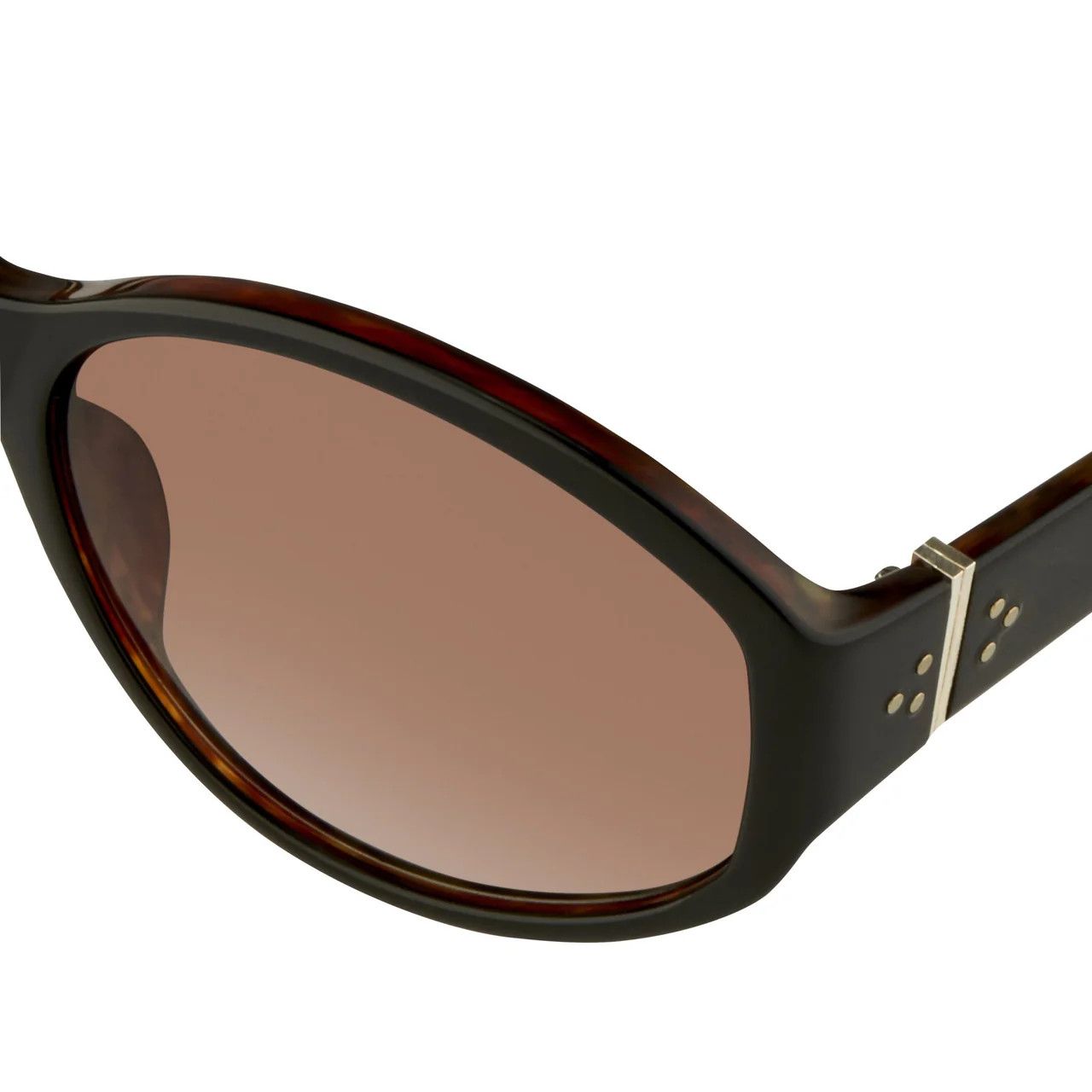 Ann Demeulemeester Ann Demeulemeester Sunglasses Oversized Black and Brown Size ONE SIZE - 4 Thumbnail