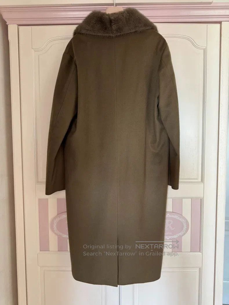 Loro Piana Loro Piana Mink Collar Cashmere Coat. Size US M / EU 48-50 / 2 - 2 Thumbnail