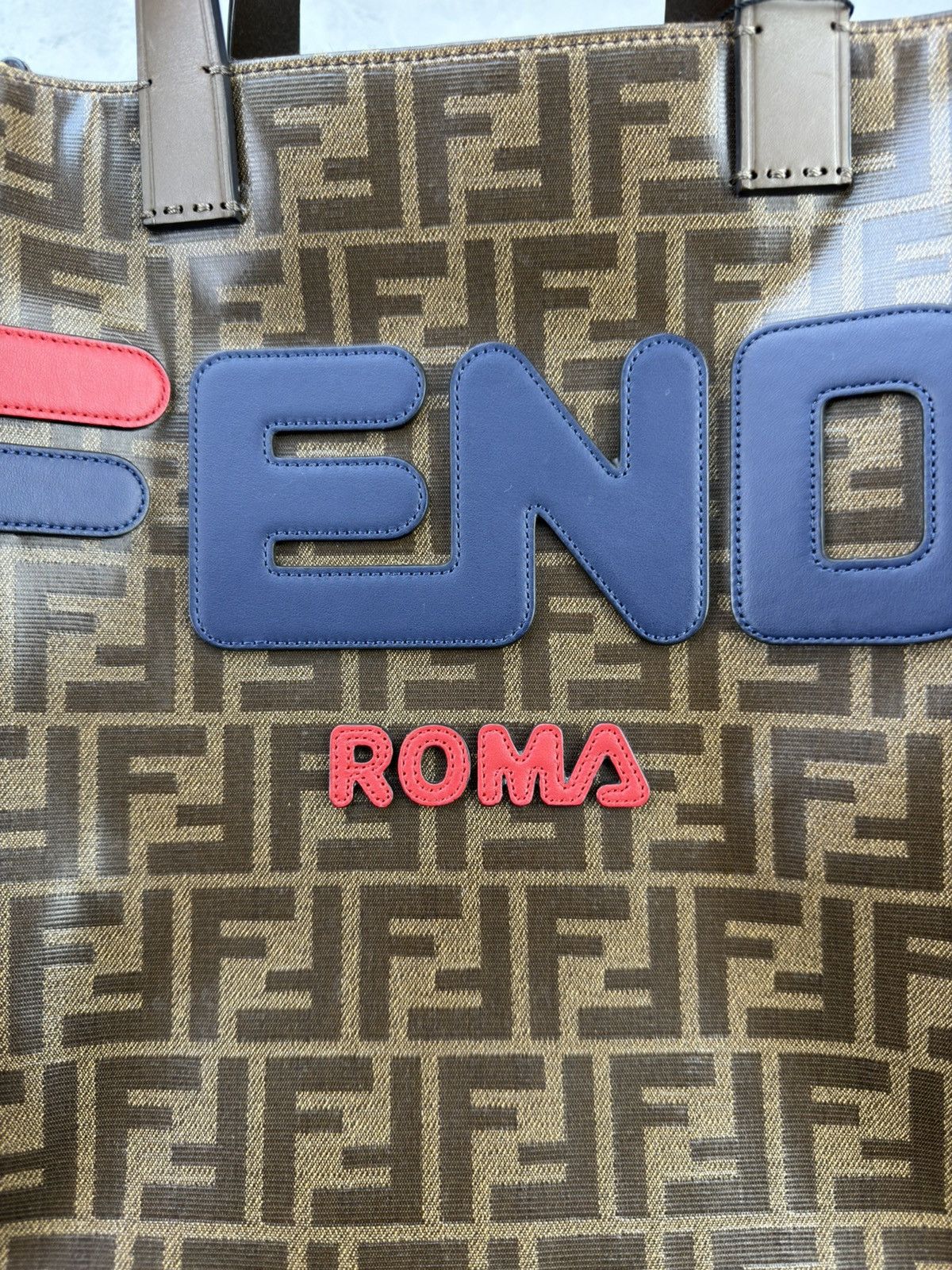 Fendi Fendi Roma Zucca Shopping Tote – 2018 – Full Set Size ONE SIZE - 3 Thumbnail