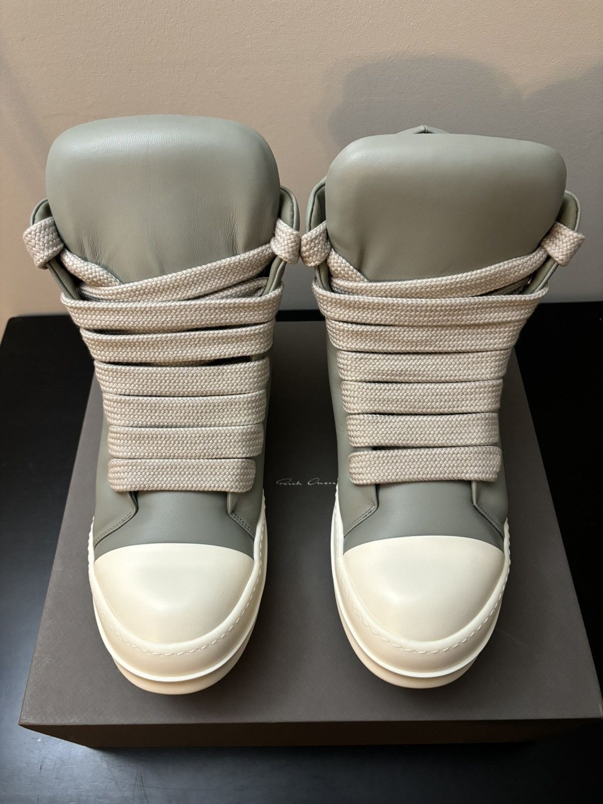Rick Owens Rick Owens Mainline Padded Hollywood Jumbolace Ramones Size US 14 / EU 47 - 2 Thumbnail
