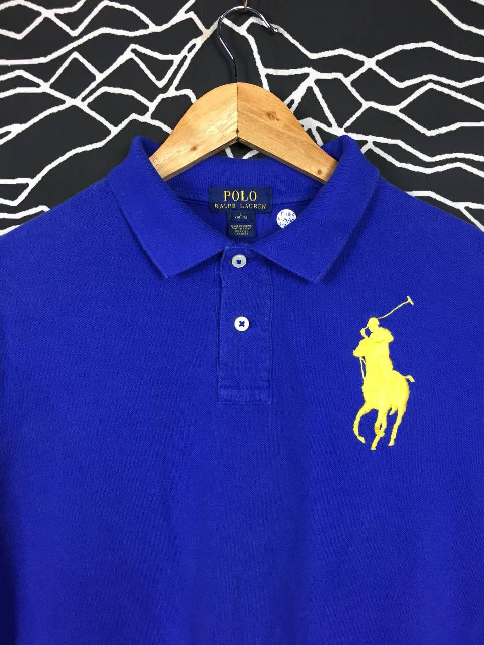 Polo Ralph Lauren Vtg Polo Ralph Lauren Big Logo Longsleeve Polo Tee Youth L Size US S / EU 44-46 / 1 - 3 Thumbnail