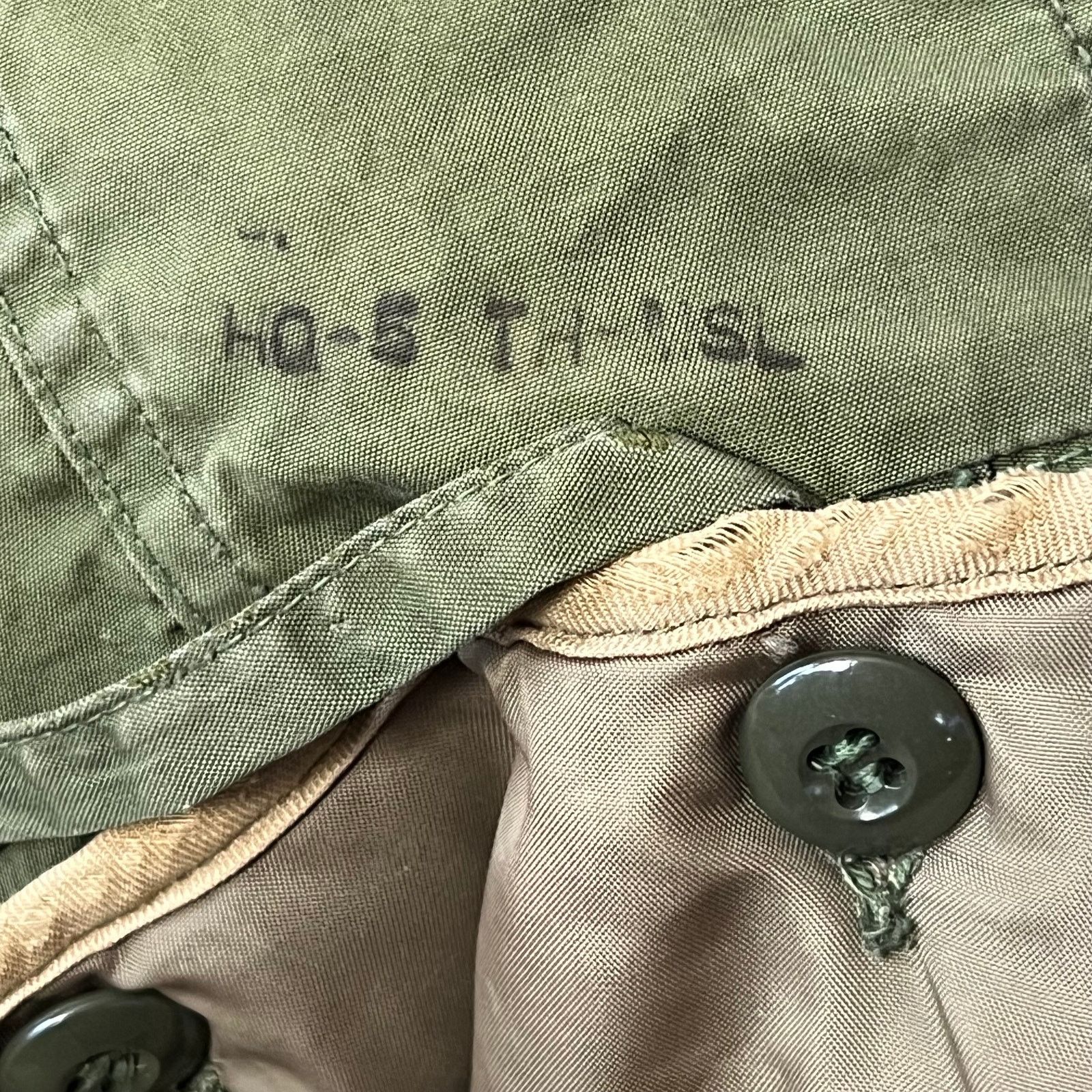 Vintage 50s US Army M-1951 Fishtail Parka | CROWN Zipper | M/L Size US L / EU 52-54 / 3 - 4 Thumbnail