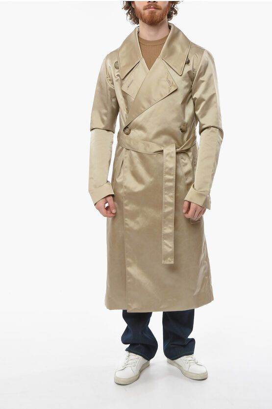 Rick Owens o1y0325 Coat in Beige Size US M / EU 48-50 / 2 - 4 Thumbnail