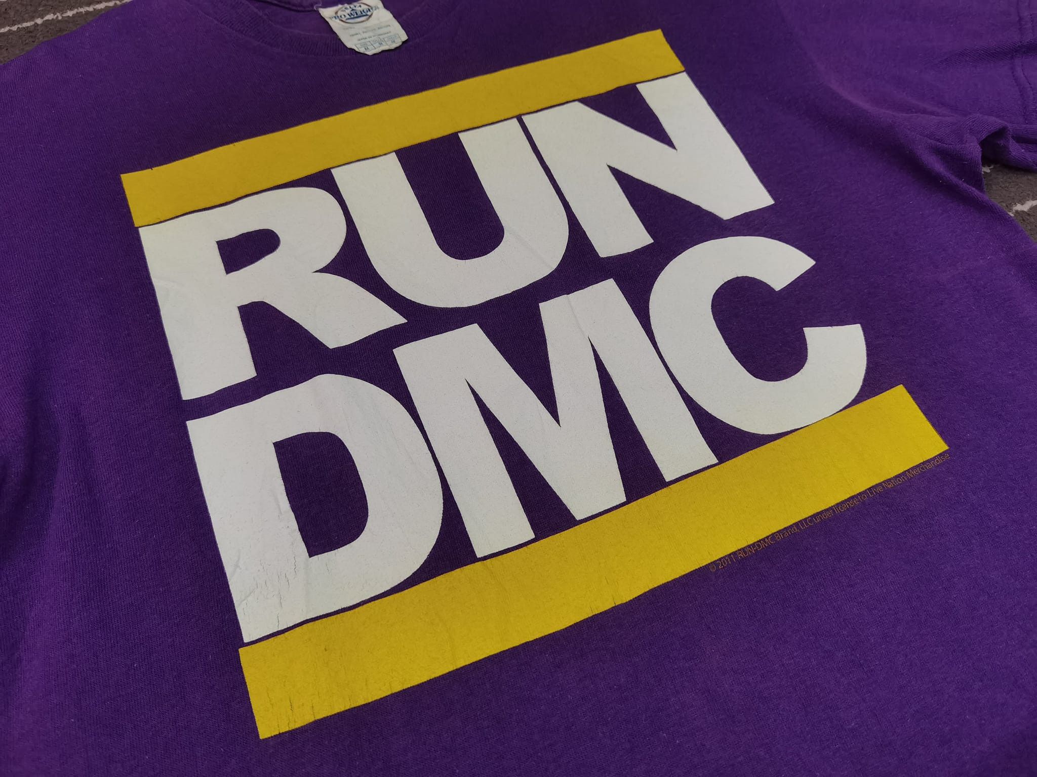 Rap Tees × Vintage RUN DMC 2011 X delta pro weight S 2187 Size US S / EU 44-46 / 1 - 6 Thumbnail