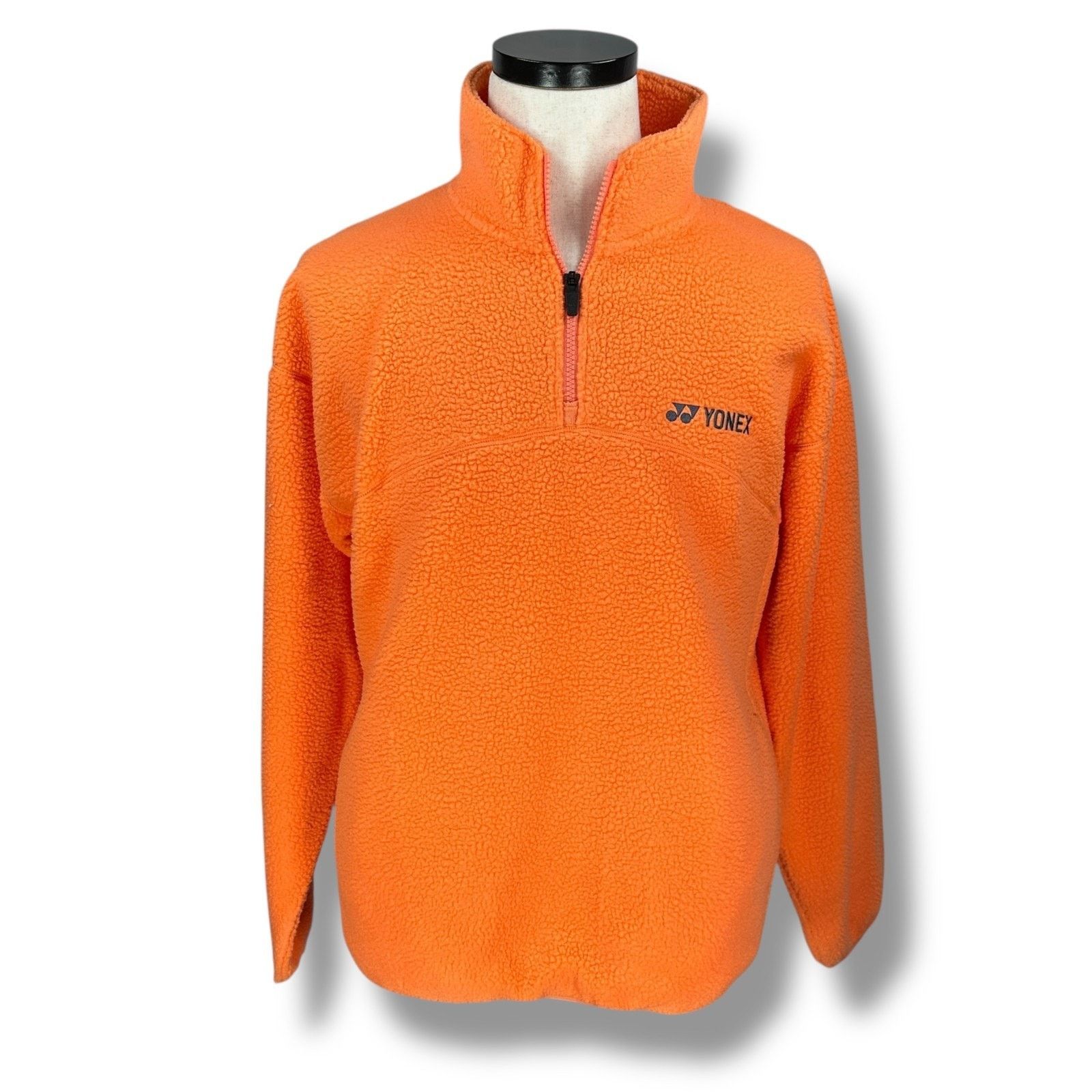 Other Yonex Fleece Jacket Men XS Orange Long Sleeve Winter Outdoor Size US XS / EU 42 / 0 - 1 Thumbnail
