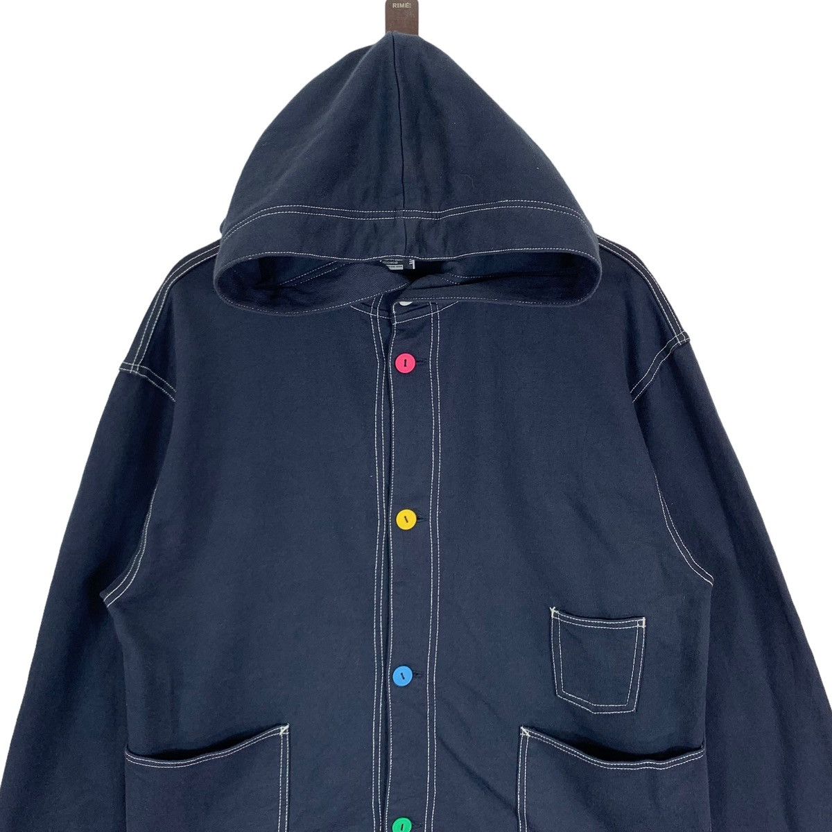 Chums × Japanese Brand 🔥🔥VINTAGE CHUMS JAPANESE BRAND OUTDOOR HOODIE BUTTON SWEATER Size US XL / EU 56 / 4 - 4 Thumbnail