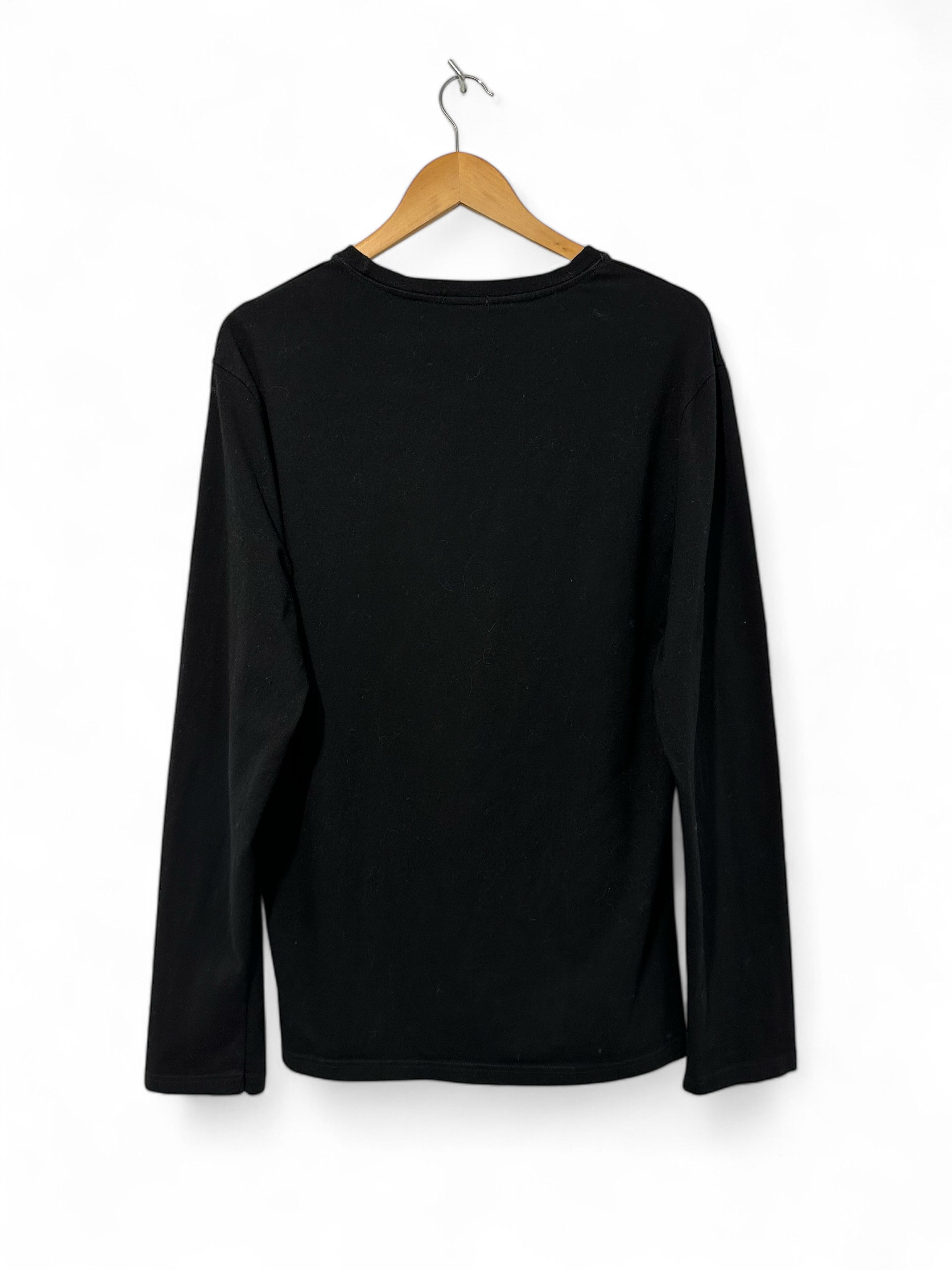 Versace y2k Versace Sport Neon Medusa Black Long Sleeve Muscle Fit Size US XXL / EU 58 / 5 - 2 Thumbnail