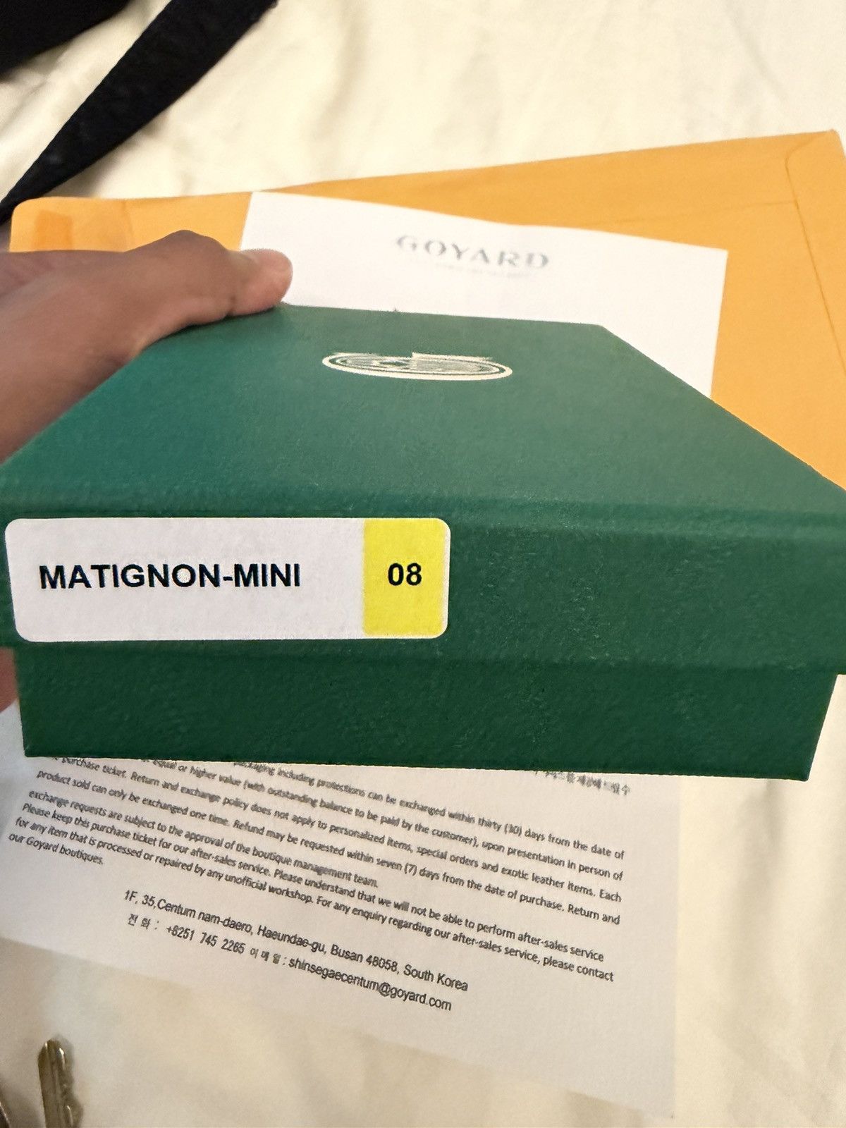 Goyard Goyard Matignon Mini Size ONE SIZE - 20 Thumbnail
