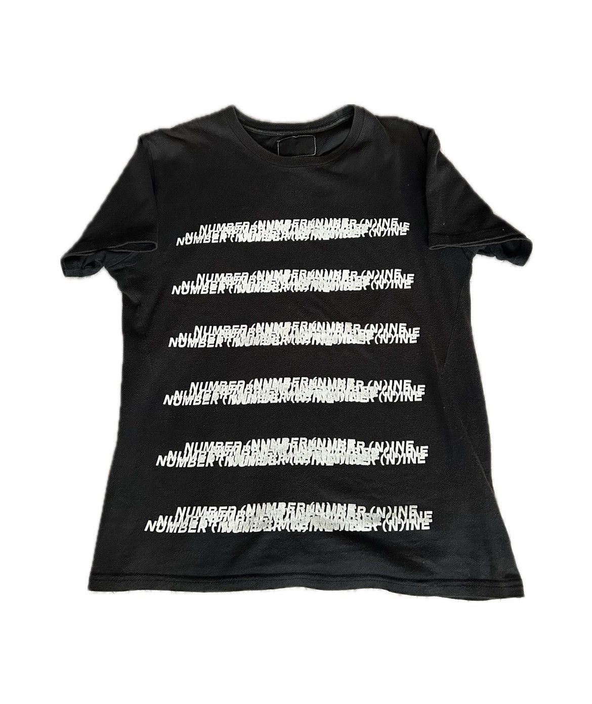 Number (N)ine NUMBER (N)INE FADED MULTI LOGO TEE Size US M / EU 48-50 / 2 - 1 Thumbnail