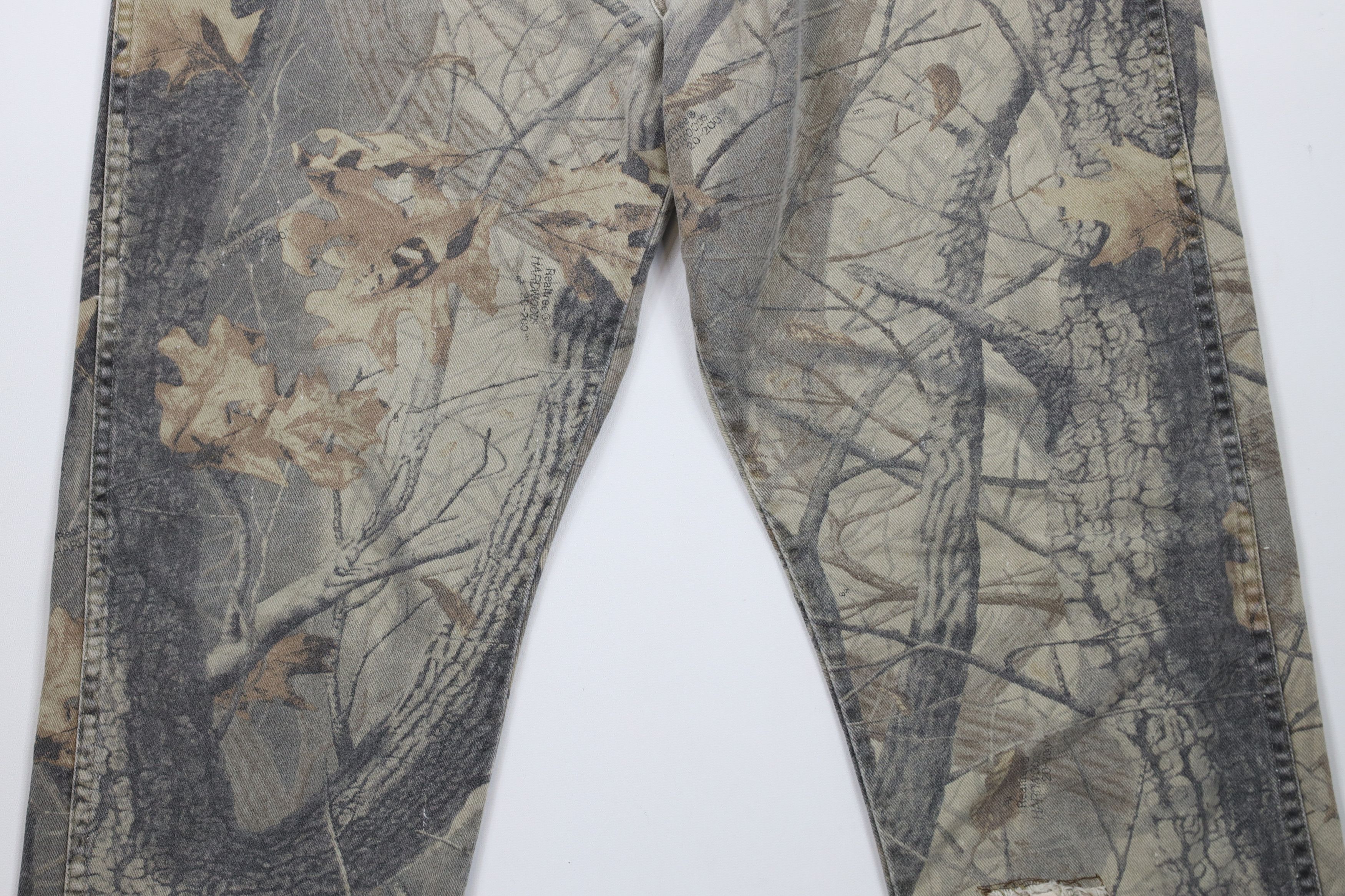 Vintage × Wrangler Vintage 90s Wrangler Distressed Realtree Camouflage Jeans Size US 38 / EU 54 - 3 Thumbnail