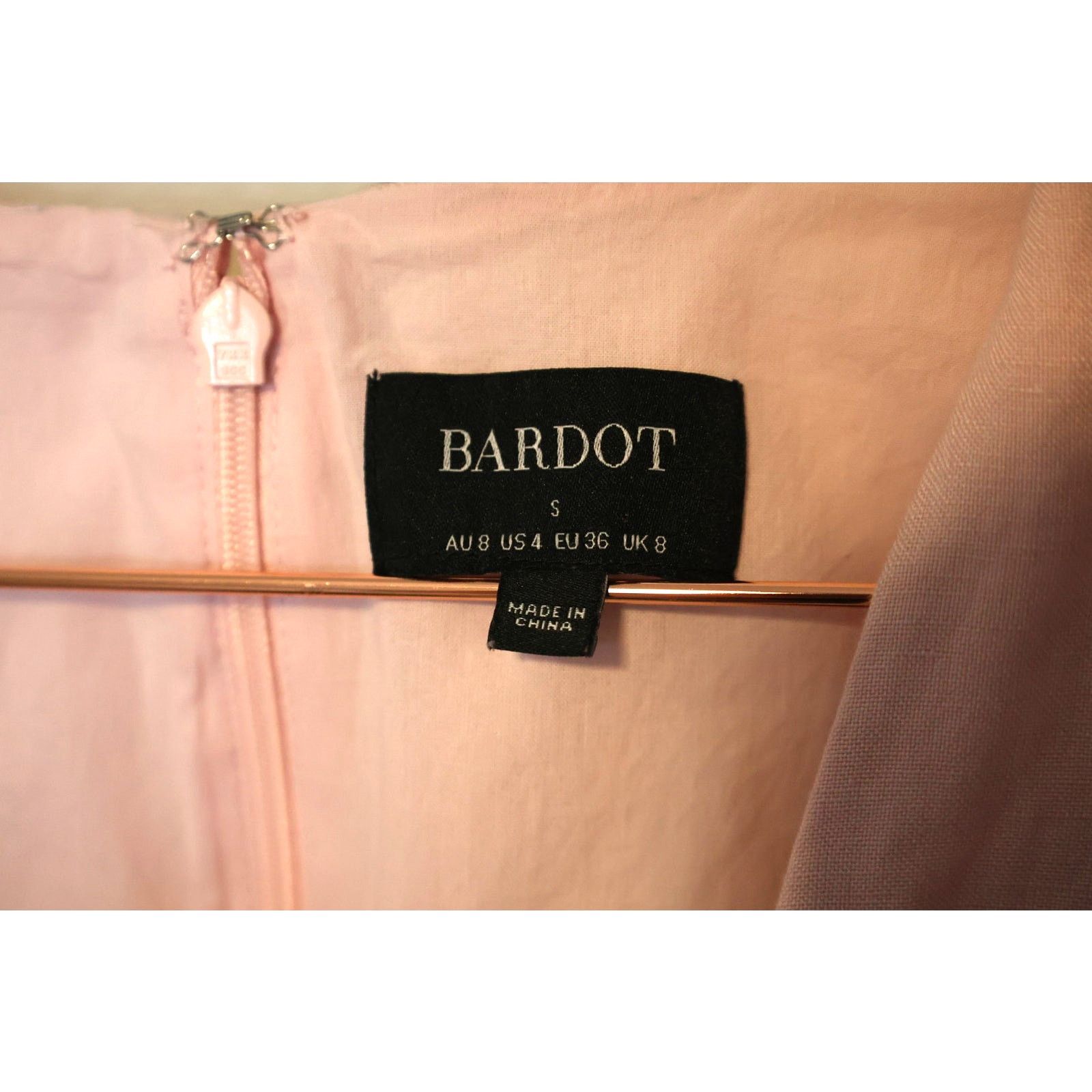 Other BARDOT Talullah Mini Dress - Size Small - Pink - EUC Size S / US 4 / IT 40 - 3 Thumbnail