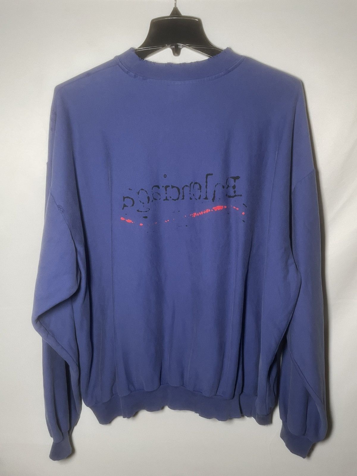 Balenciaga Balenciaga Hand Drawn Political Campaign Crewneck Size US L / EU 52-54 / 3 - 8 Thumbnail