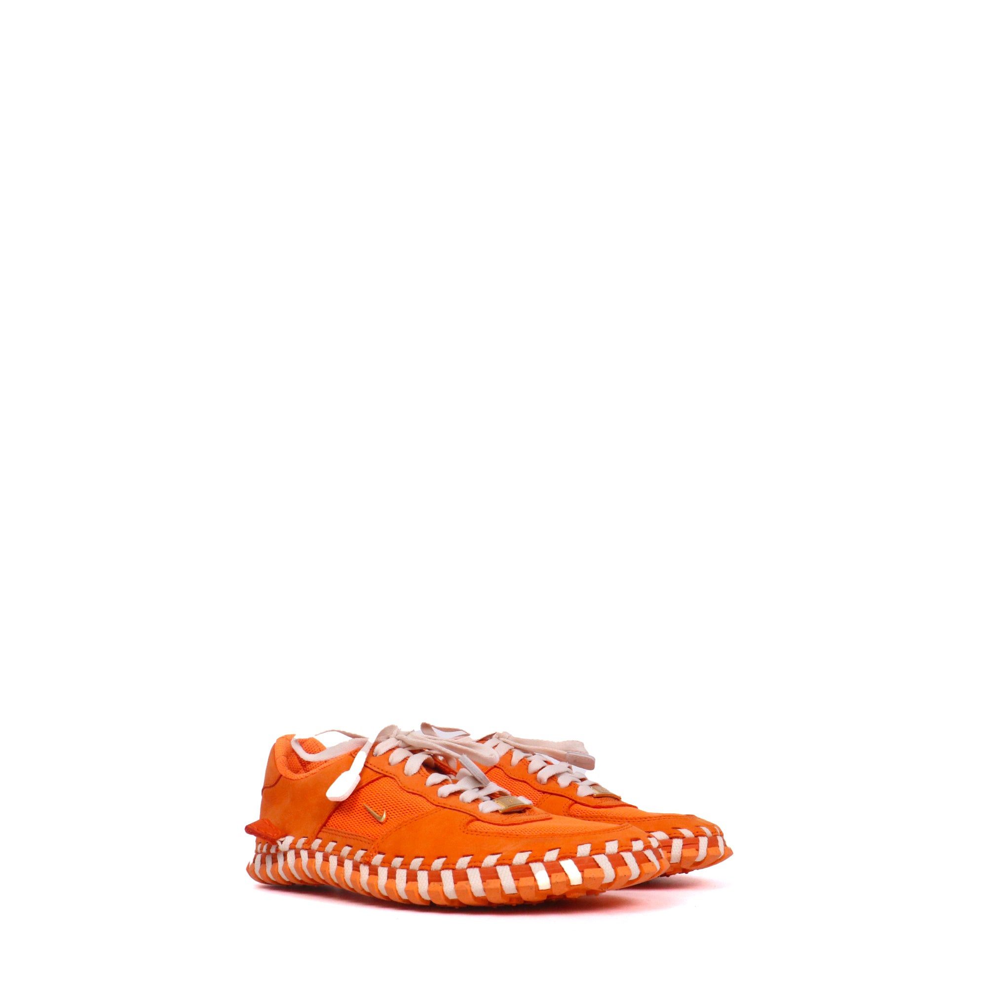 Other JACQUEMUS - Jacquemus x Nike J Force 1 Low sneakers in orange suede (T36.5) Size US 5.5 / IT 35.5 - 1 Thumbnail