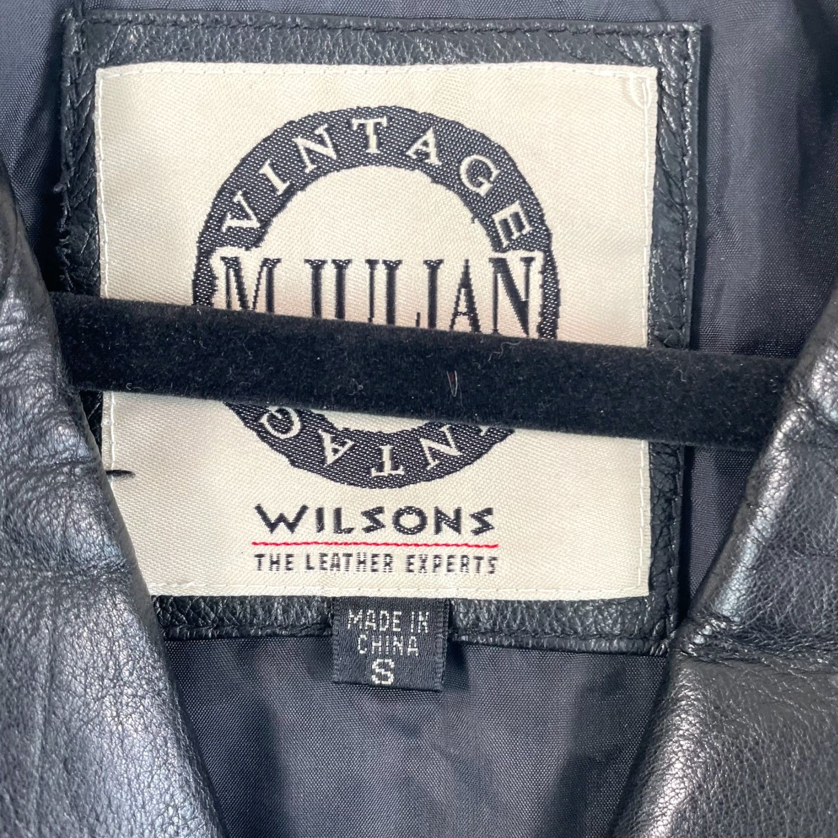 Vintage VINTAGE Wilsons Leather M Julian Jacket Coat Men S Black 100% Leather 80s Lined Fashionable Overcoat Mens Black Jacket Size US S / EU 44-46 / 1 - 2 Thumbnail