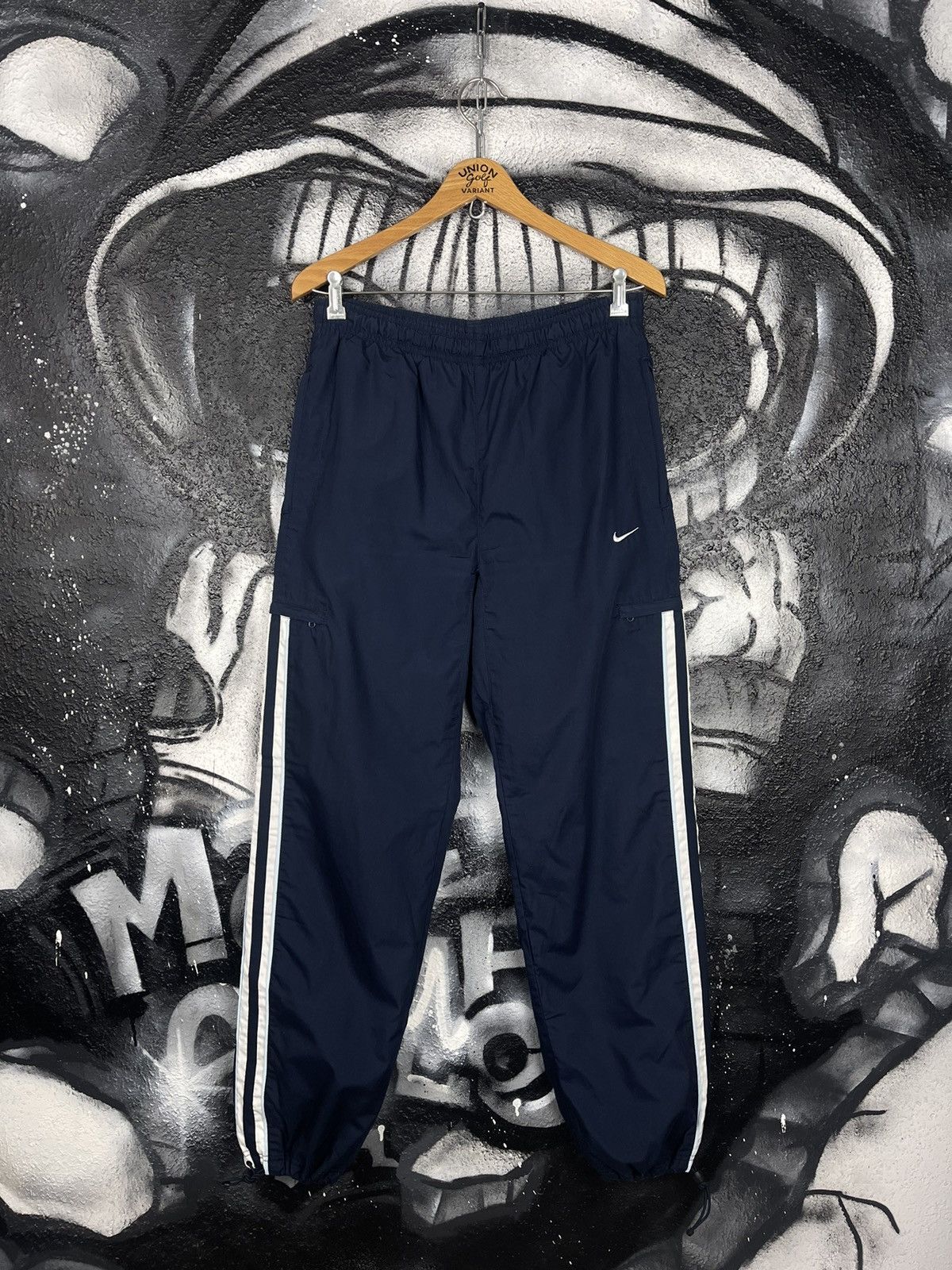 Nike × Vintage Y2K Nike Vintage Nylon Drill Pants Men’s Size M Size US 32 / EU 48 - 2 Thumbnail